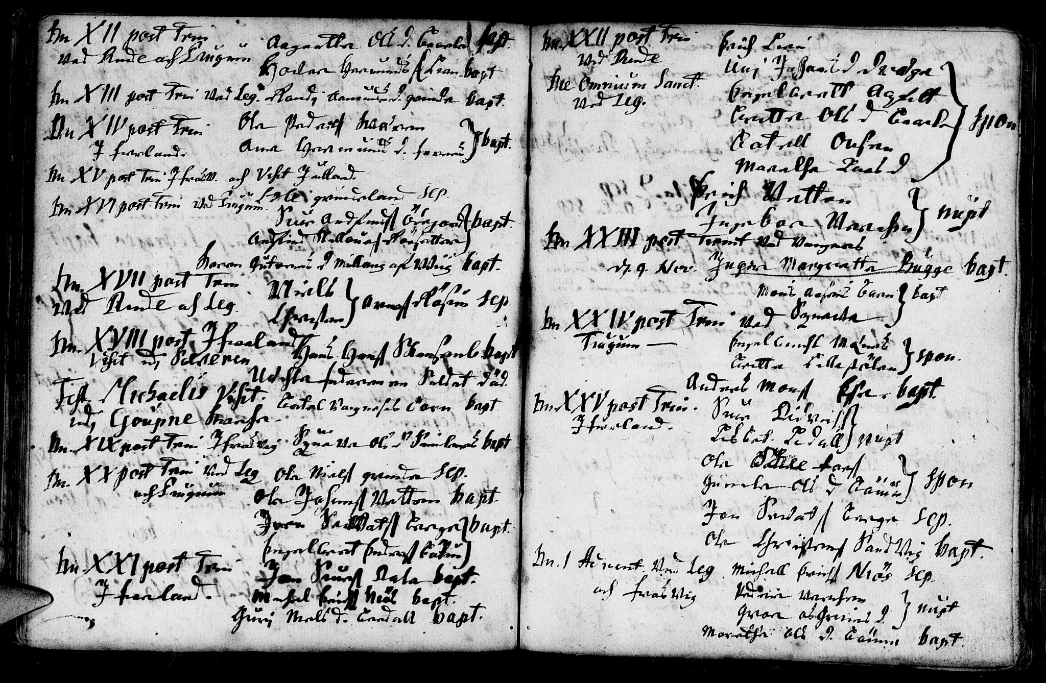 Leikanger sokneprestembete, AV/SAB-A-81001/H/Haa/Haaa/L0001: Parish register (official) no. A 1, 1690-1734, p. 69