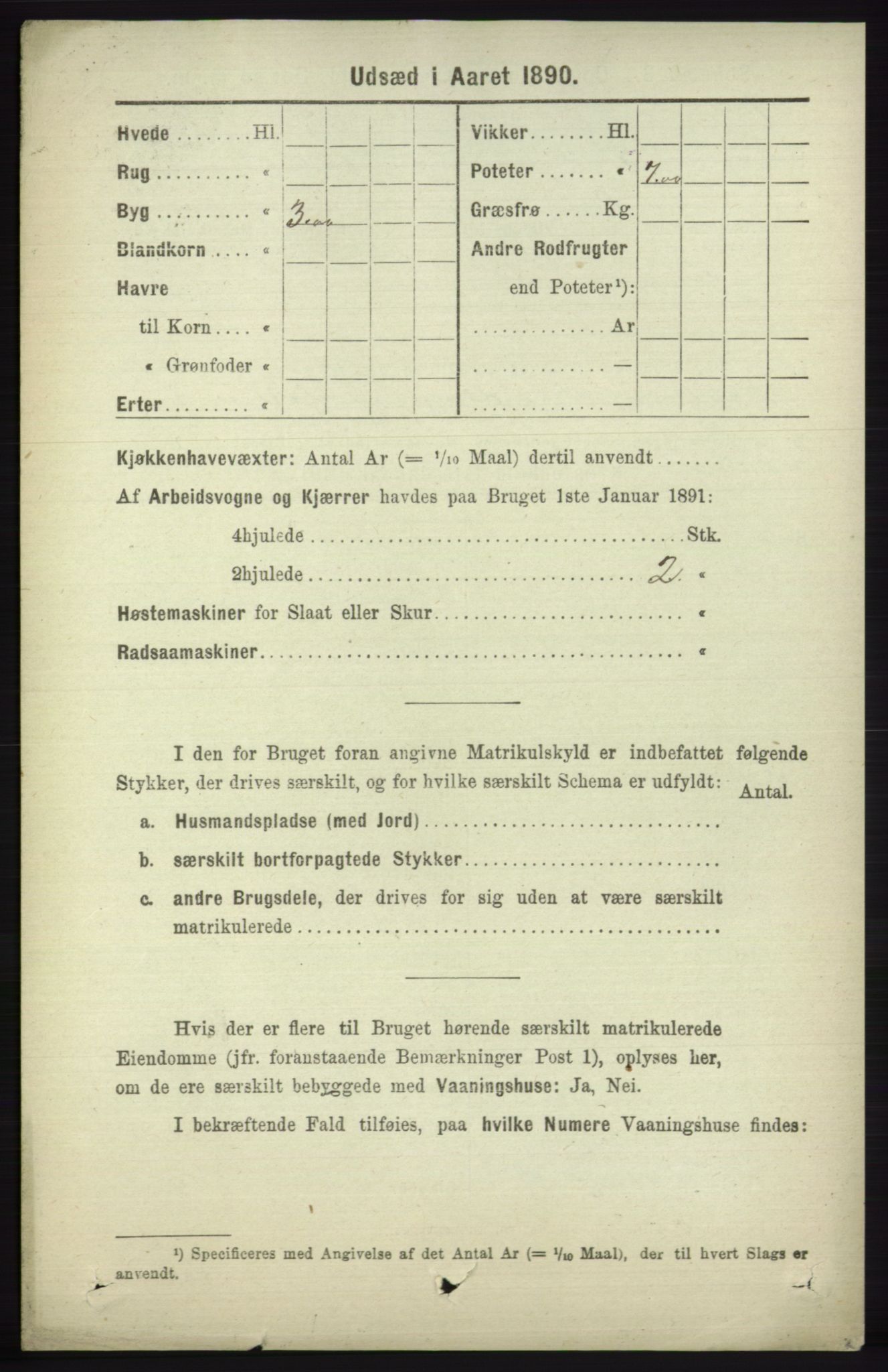 RA, 1891 census for 1230 Ullensvang, 1891, p. 6900