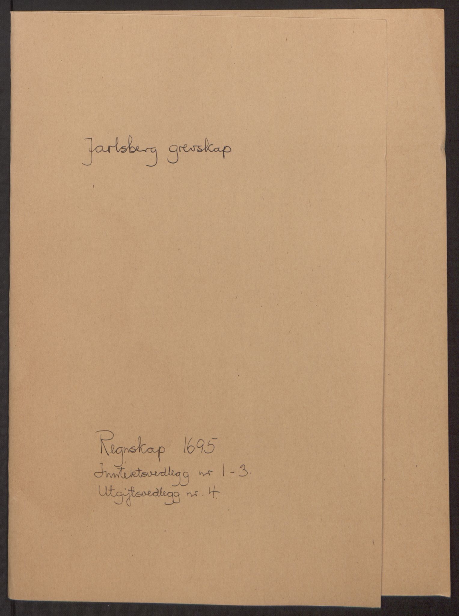 Rentekammeret inntil 1814, Reviderte regnskaper, Fogderegnskap, RA/EA-4092/R32/L1867: Fogderegnskap Jarlsberg grevskap, 1694-1696, p. 130