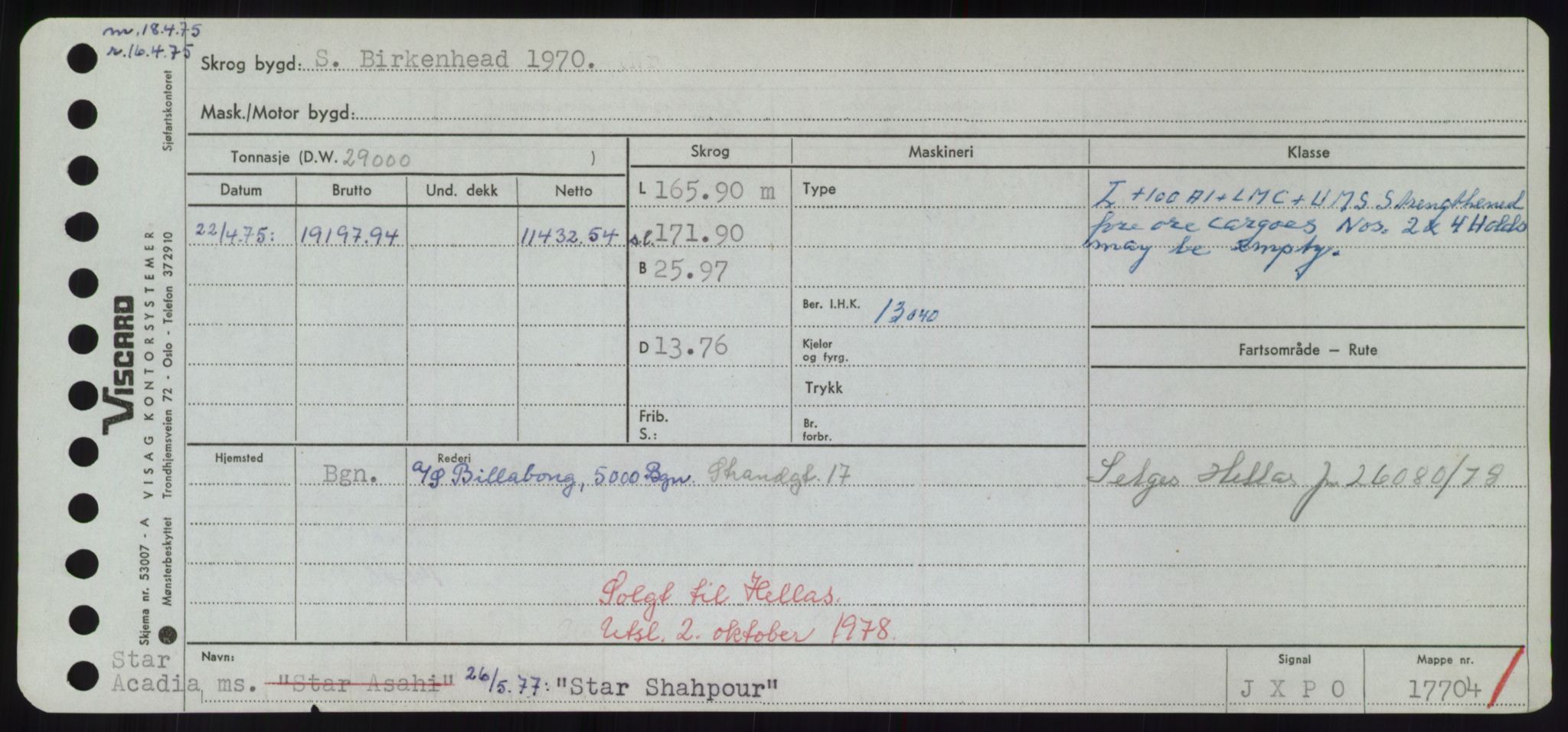 Sjøfartsdirektoratet med forløpere, Skipsmålingen, RA/S-1627/H/Hd/L0036: Fartøy, St, p. 151