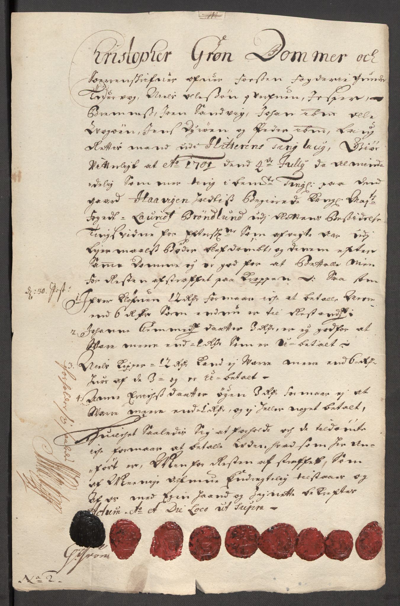 Rentekammeret inntil 1814, Reviderte regnskaper, Fogderegnskap, AV/RA-EA-4092/R57/L3854: Fogderegnskap Fosen, 1700-1701, p. 386