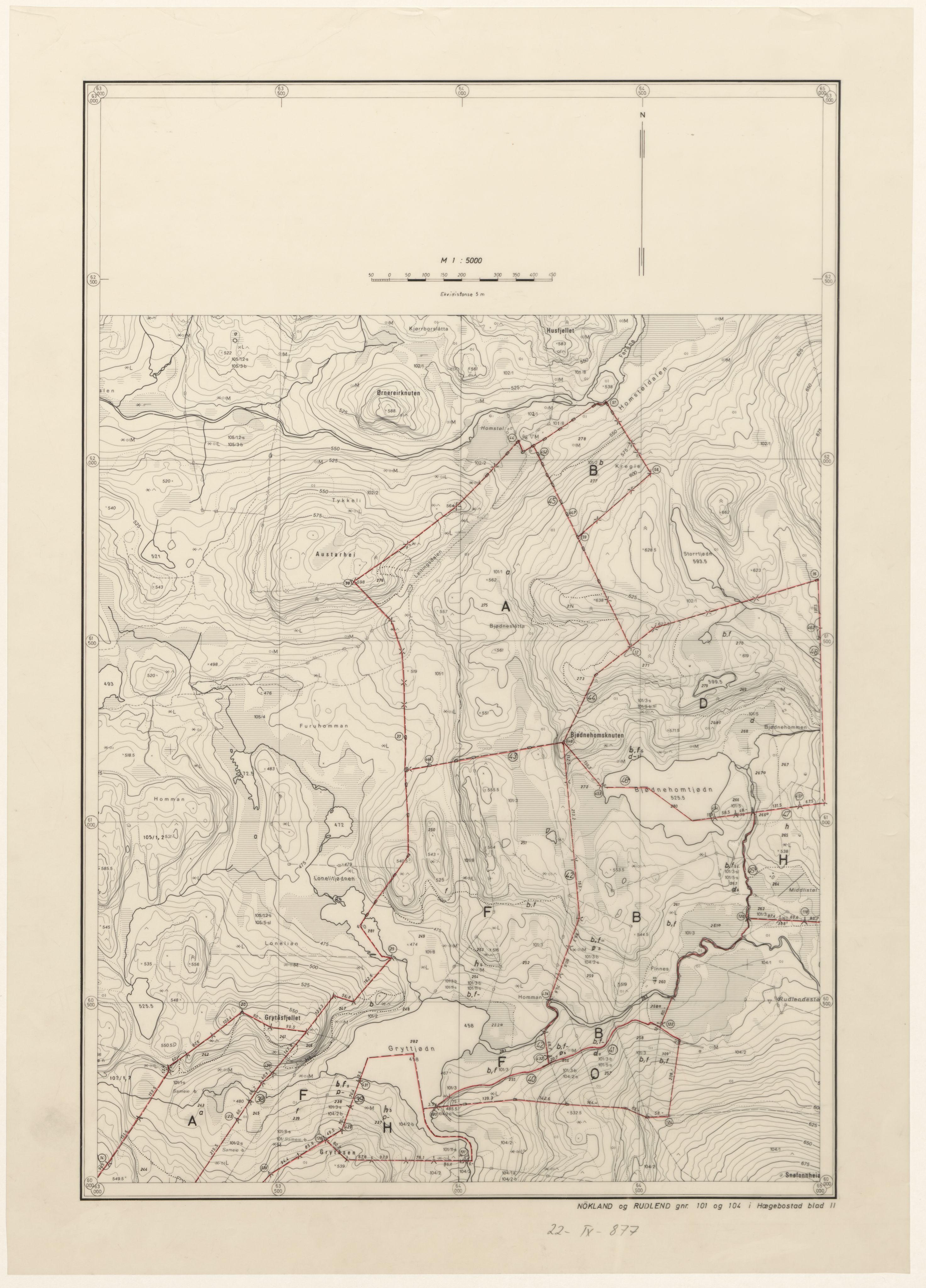 Jordskifteverkets kartarkiv, RA/S-3929/T, 1859-1988, p. 1157