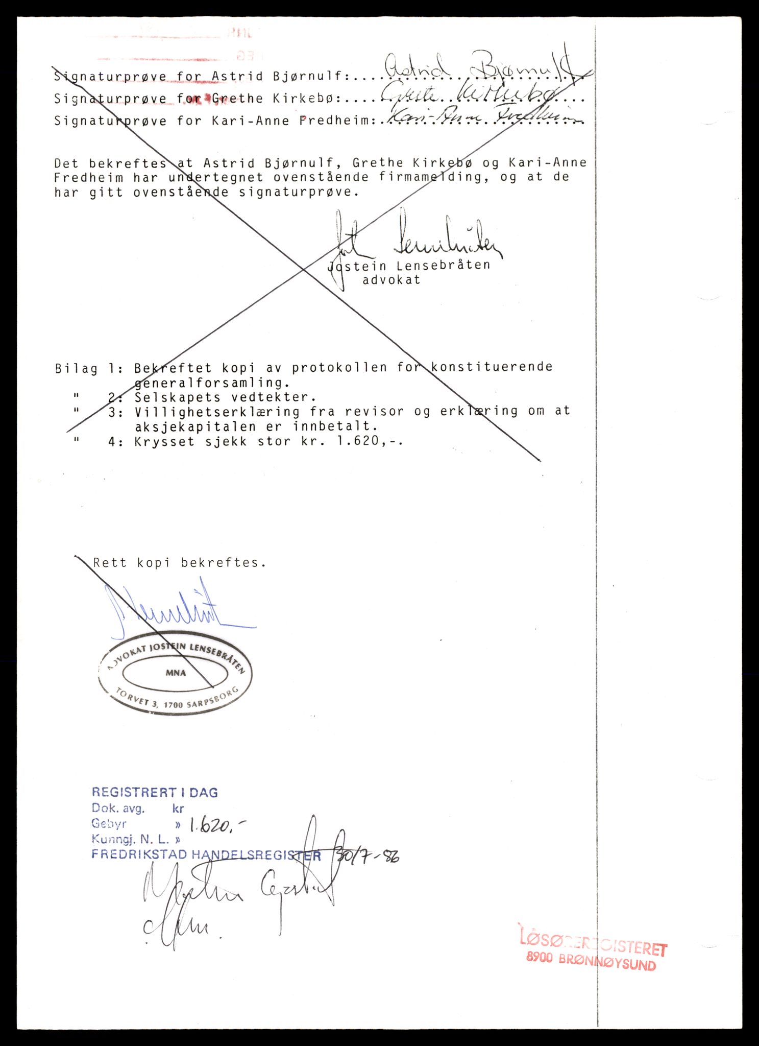 Fredrikstad tingrett, AV/SAT-A-10473/K/Kb/Kbb/L0009: Enkeltmannsforetak, aksjeselskap og andelslag, Ce-Dan, 1944-1990, p. 2