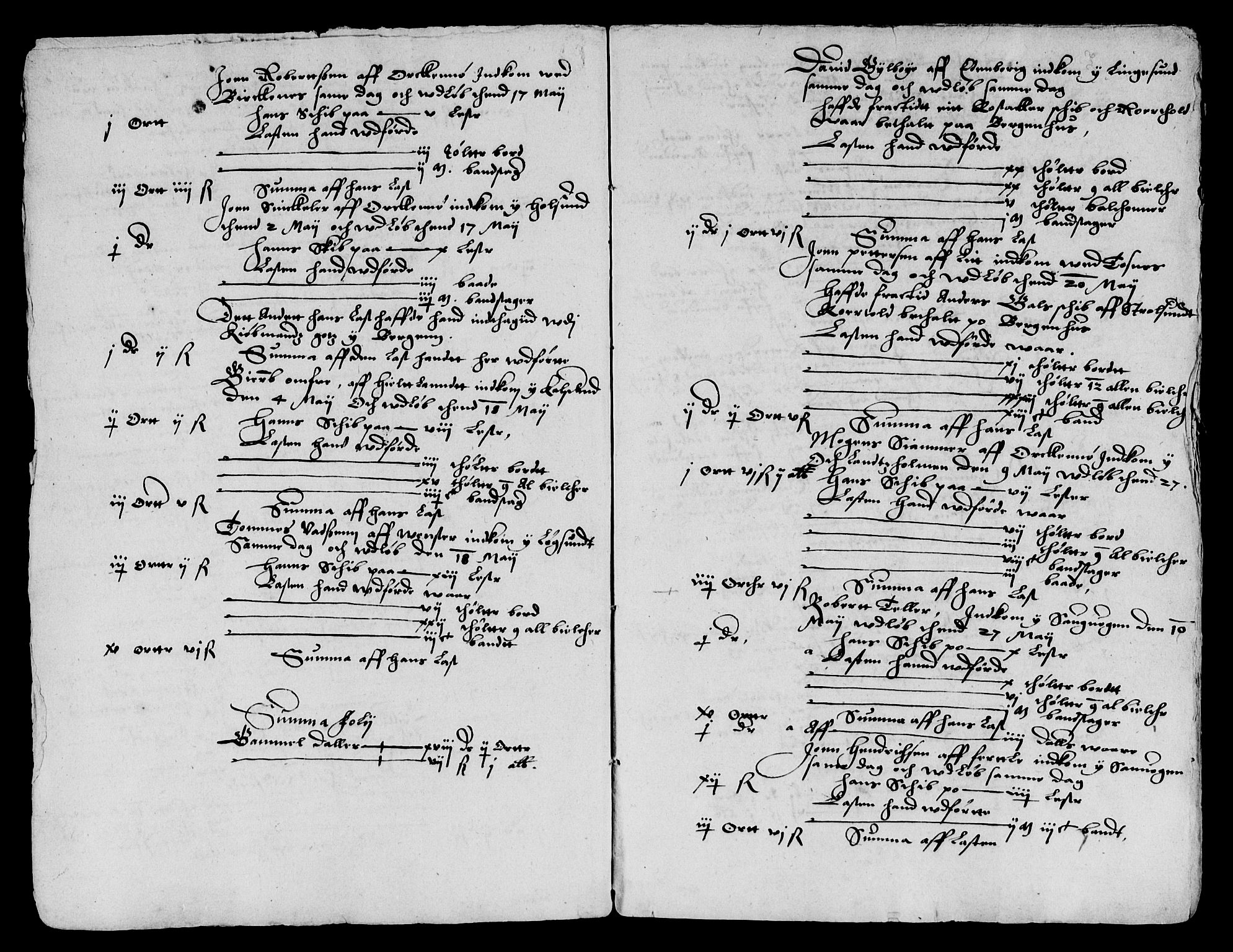 Rentekammeret inntil 1814, Reviderte regnskaper, Lensregnskaper, AV/RA-EA-5023/R/Rb/Rbt/L0002: Bergenhus len, 1597-1599