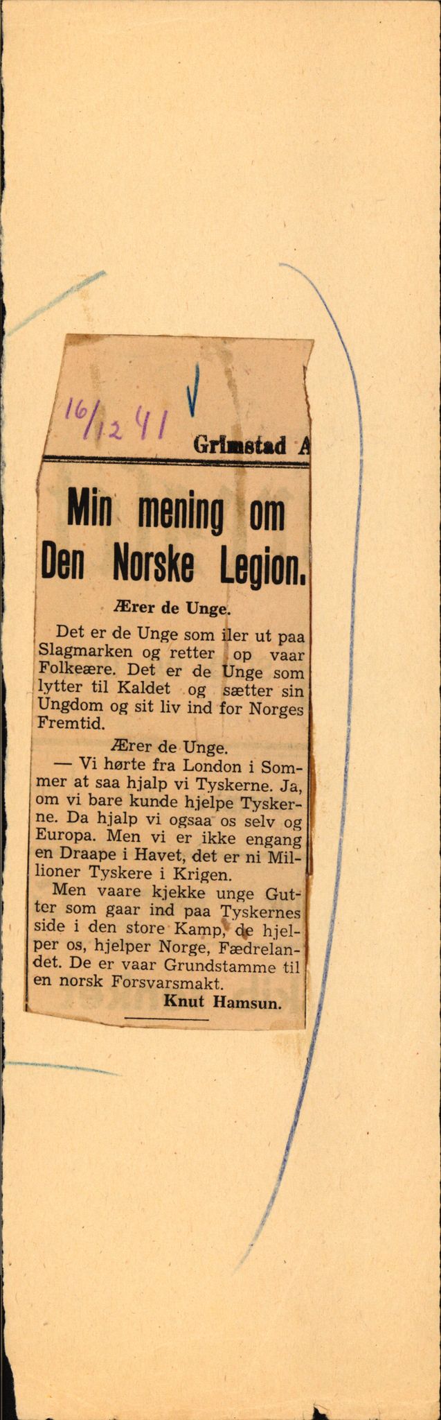 Landssvikarkivet, Arendal politikammer, AV/RA-S-3138-25/D/Dc, 1945-1951, p. 46