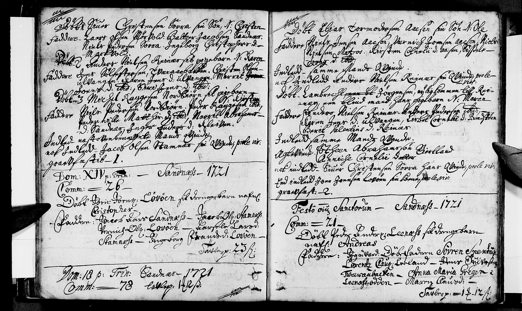 Ministerialprotokoller, klokkerbøker og fødselsregistre - Nordland, AV/SAT-A-1459/831/L0470: Parish register (official) no. 831A01, 1714-1737