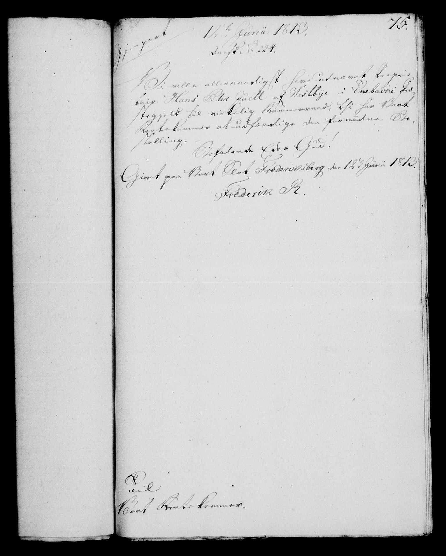 Rentekammeret, Kammerkanselliet, RA/EA-3111/G/Gf/Gfa/L0095: Norsk relasjons- og resolusjonsprotokoll (merket RK 52.95), 1813-1814, p. 314