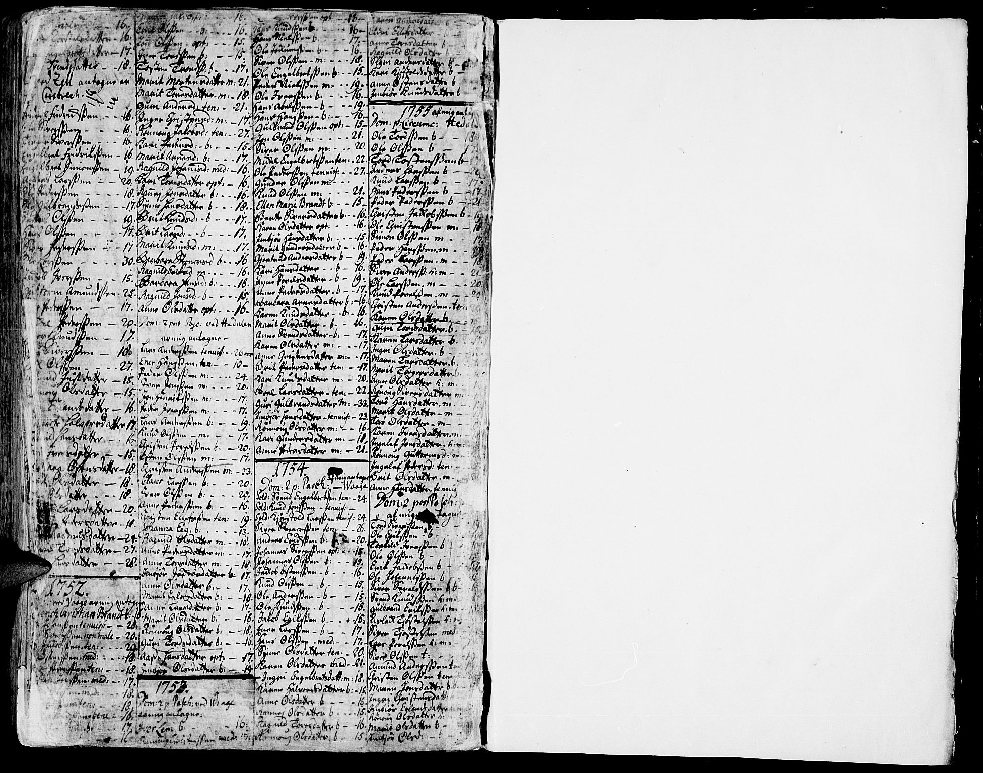 Vågå prestekontor, SAH/PREST-076/H/Ha/Haa/L0001: Parish register (official) no. 1, 1739-1810, p. 234