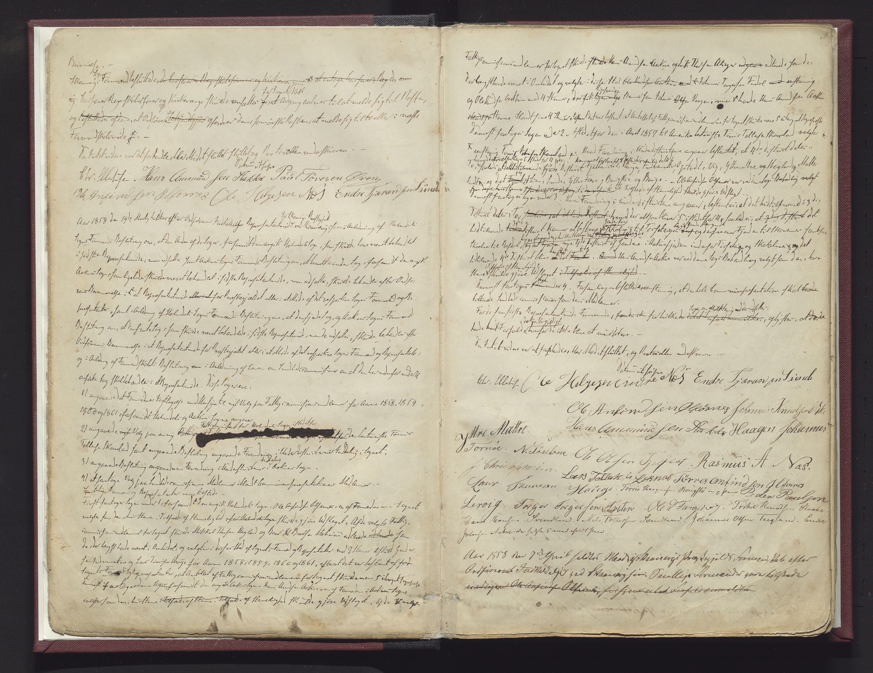 Skånevik kommune. Formannskapet, IKAH/1212-021/A/Aa/L0002: Møtebok for Skånevik formannskap og heradsstyre, 1857-1875, p. 5