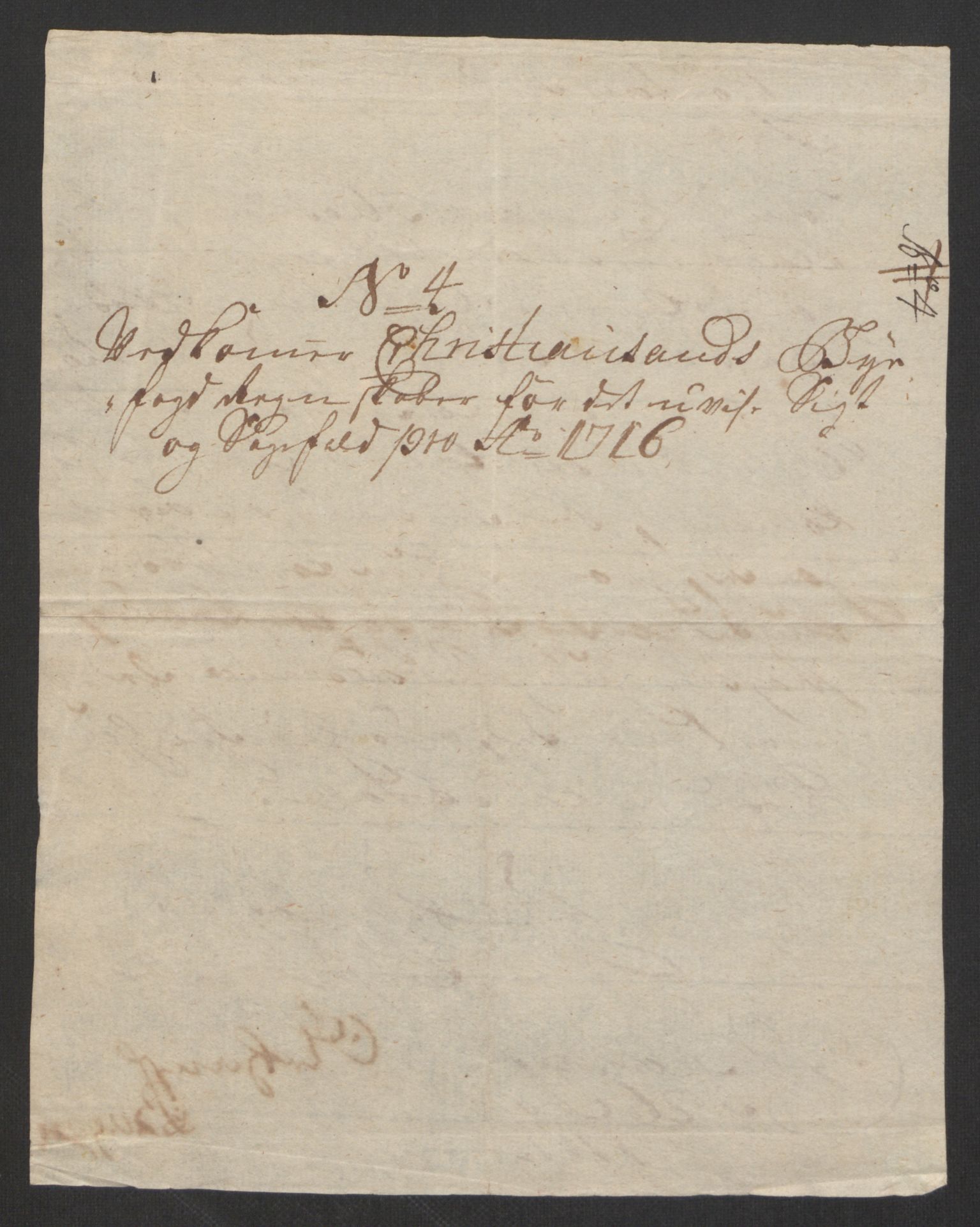 Rentekammeret inntil 1814, Reviderte regnskaper, Byregnskaper, RA/EA-4066/R/Rm/L0285: [M18] Sikt og sakefall, 1681-1718, p. 531