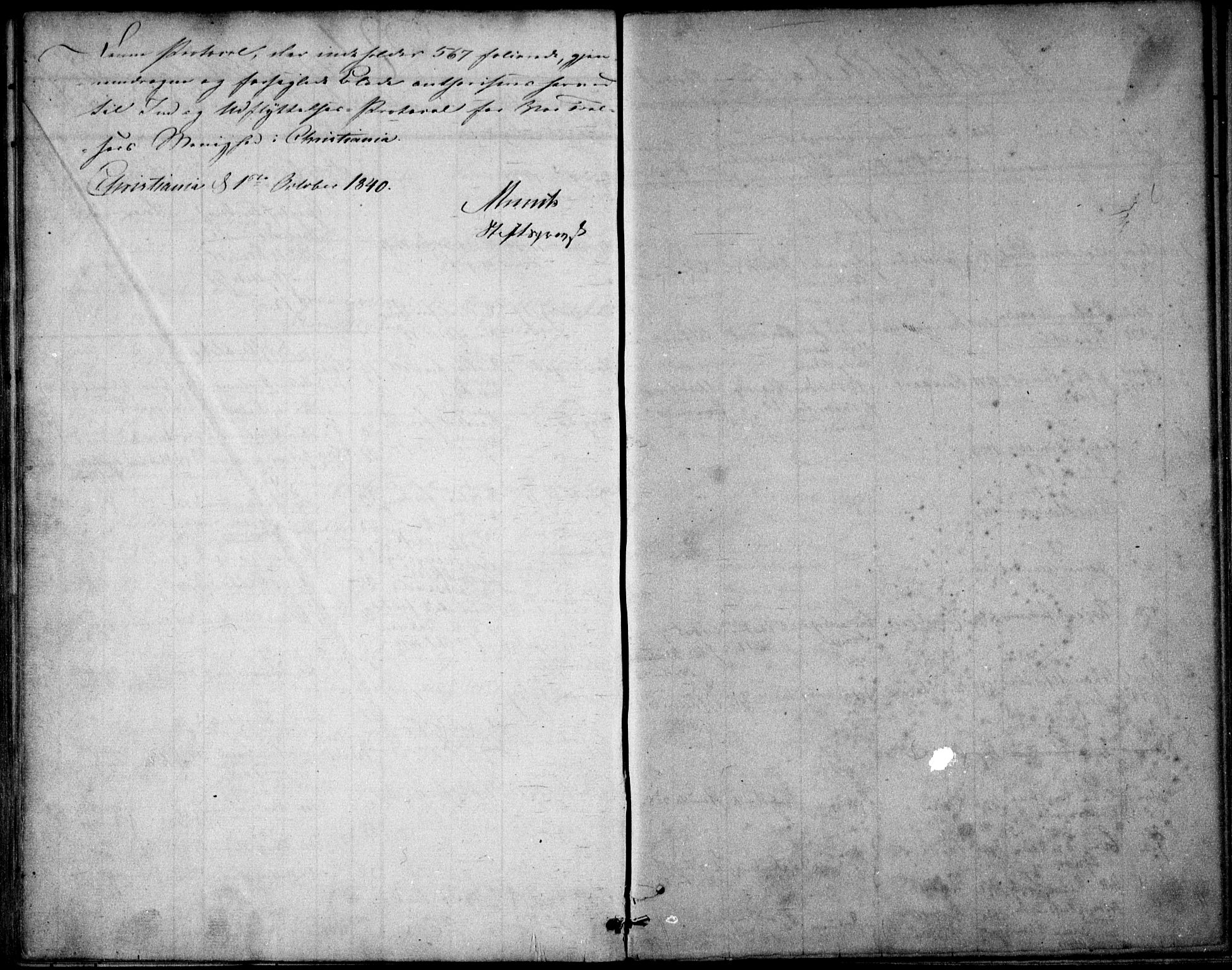Oslo domkirke Kirkebøker, SAO/A-10752/F/Fa/L0028: Parish register (official) no. 28, 1840-1876