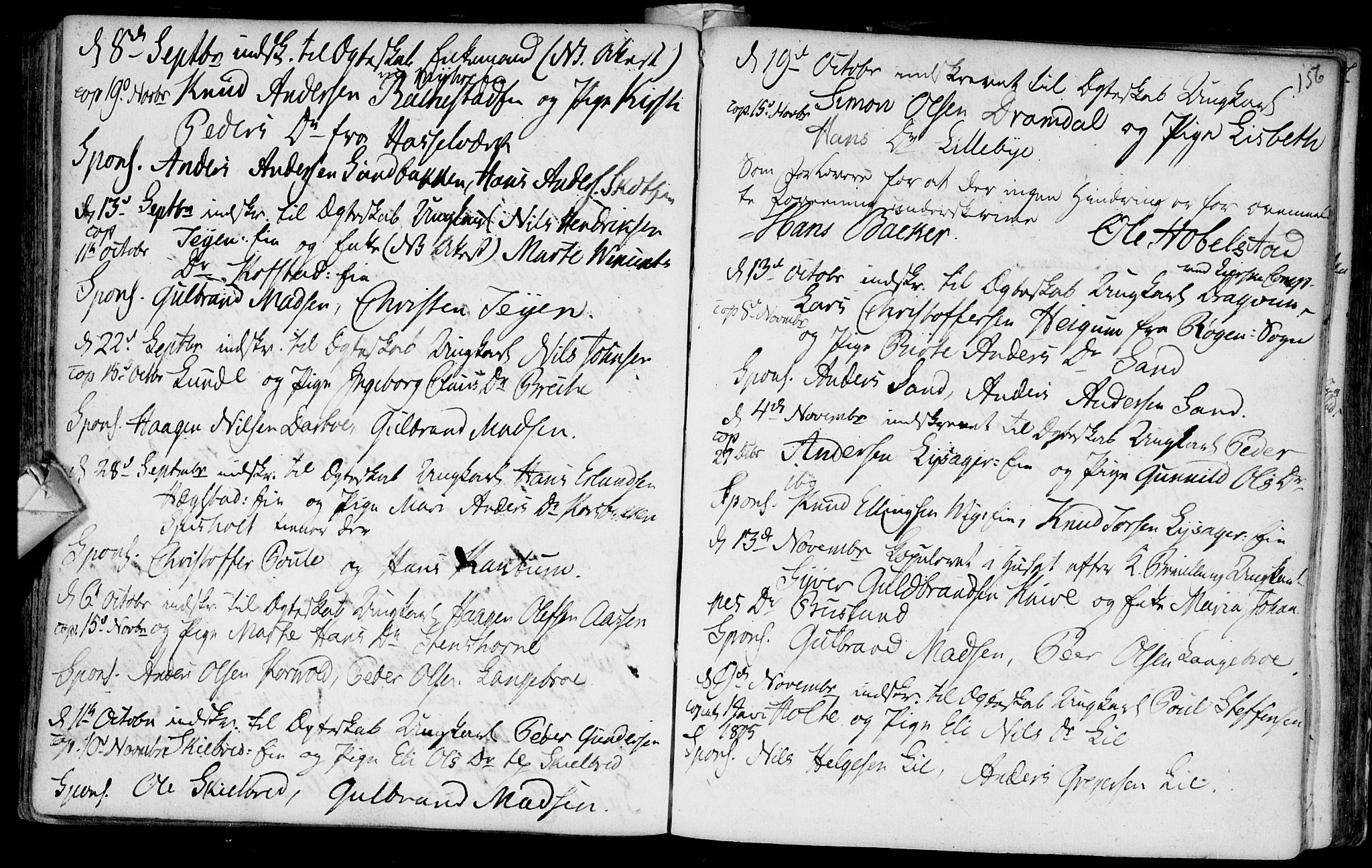 Eiker kirkebøker, AV/SAKO-A-4/F/Fa/L0007: Parish register (official) no. I 7 /1, 1733-1808, p. 156