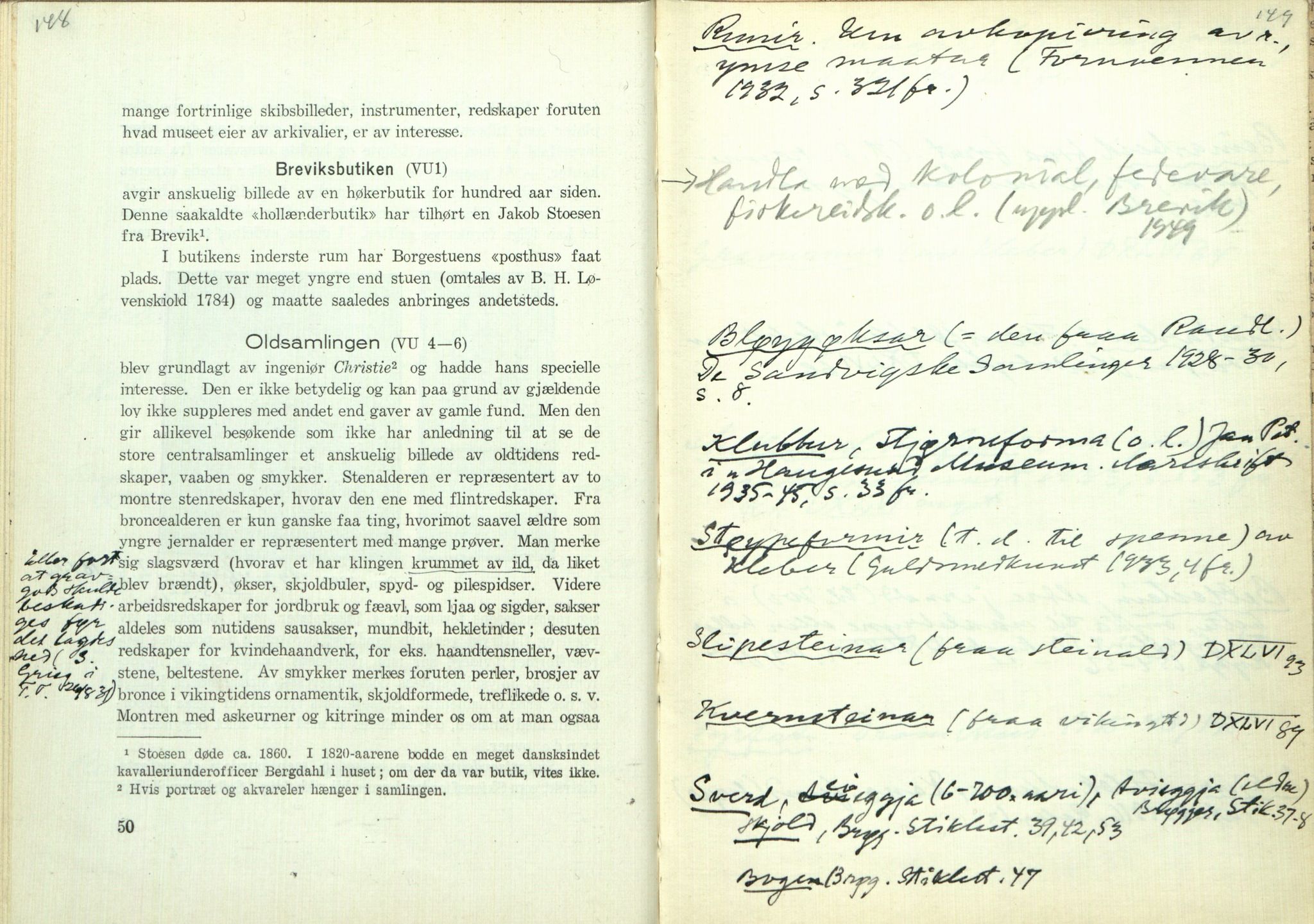 Rikard Berge, TEMU/TGM-A-1003/H/L0097: 97: Utklypp. Register ll, 1927, p. 148-149