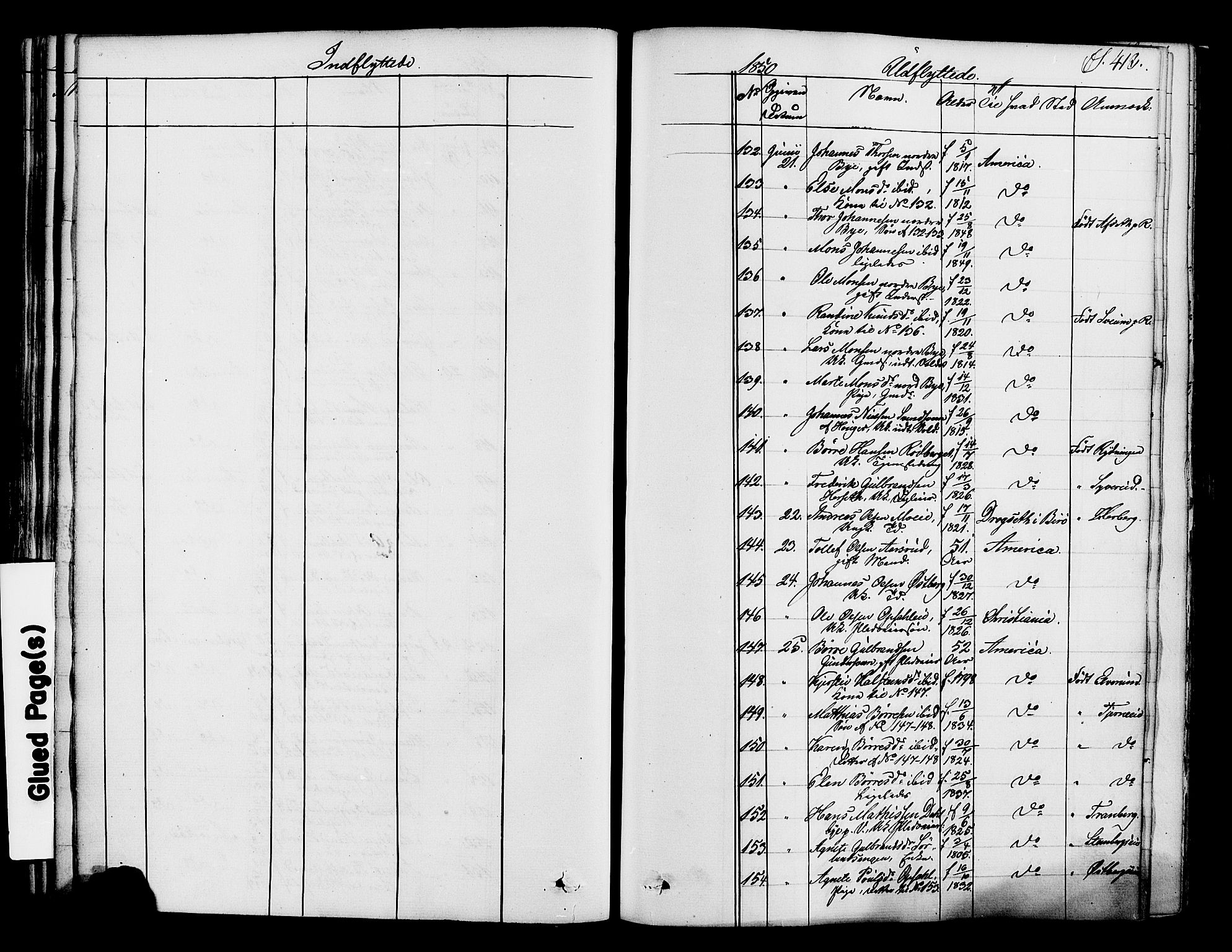 Ringsaker prestekontor, AV/SAH-PREST-014/K/Ka/L0008: Parish register (official) no. 8, 1837-1850, p. 413