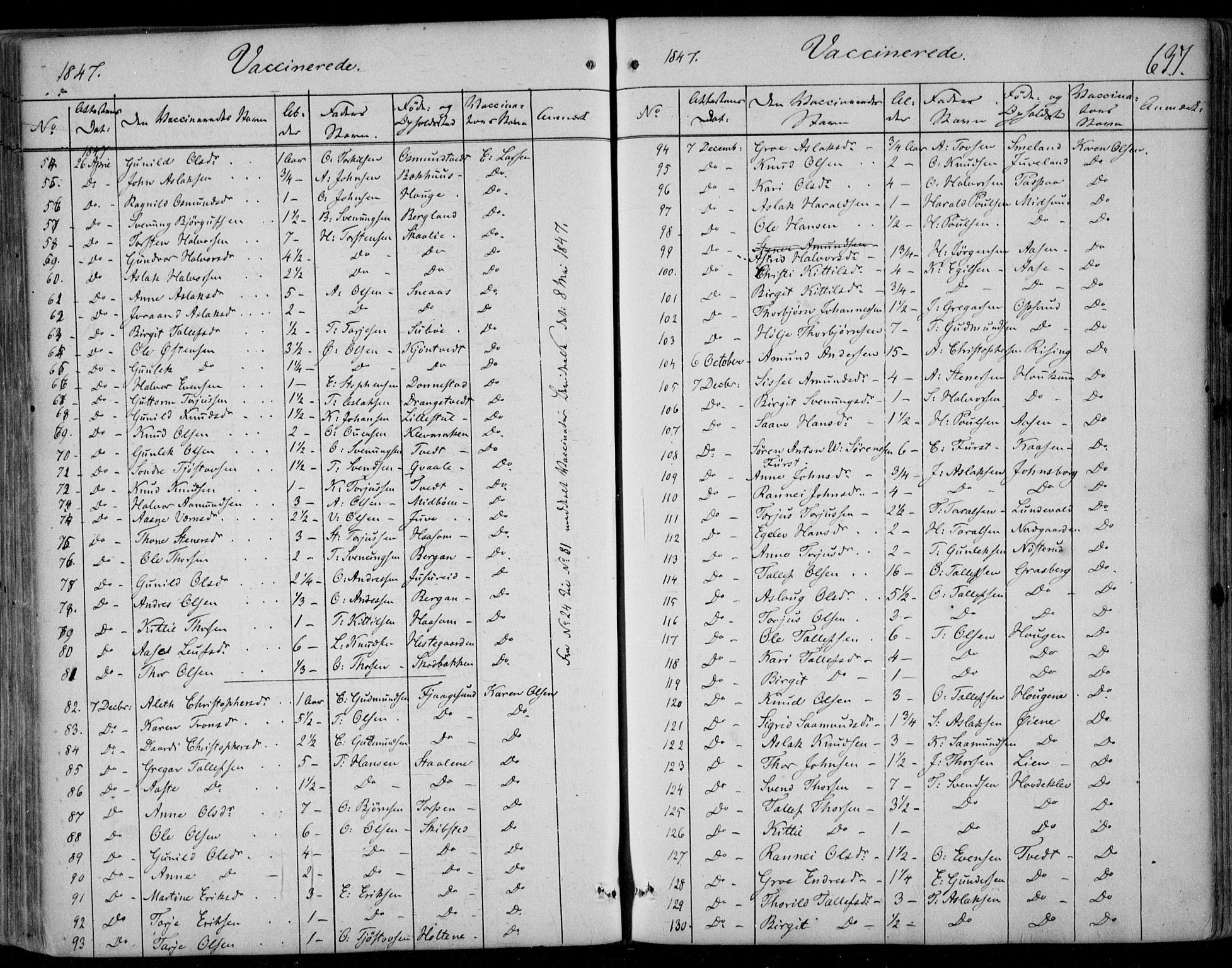 Kviteseid kirkebøker, SAKO/A-276/F/Fa/L0006: Parish register (official) no. I 6, 1836-1858, p. 637