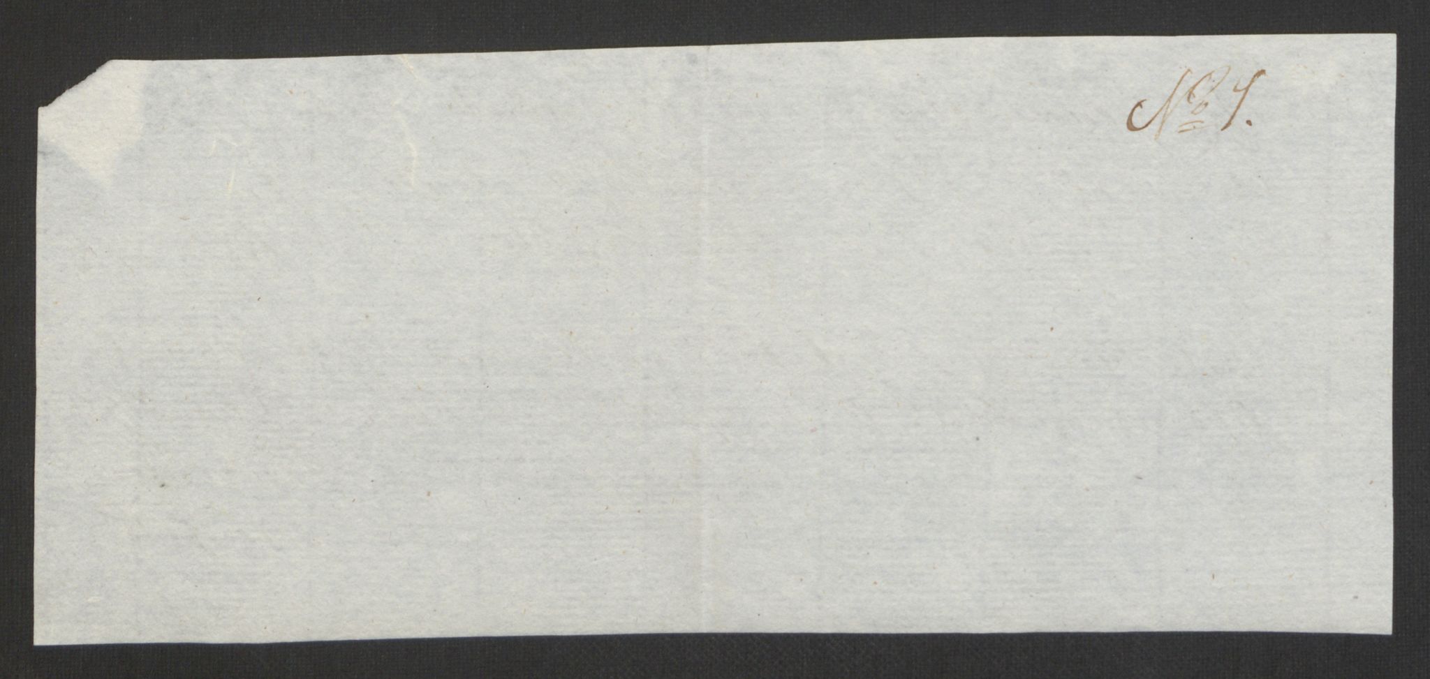 Forsvaret, Den norske kvesthuskasse/krigshospitalkasse, AV/RA-RAFA-1887/F/Fa/L0017: Innkomne brev:, 1782-1807, p. 264