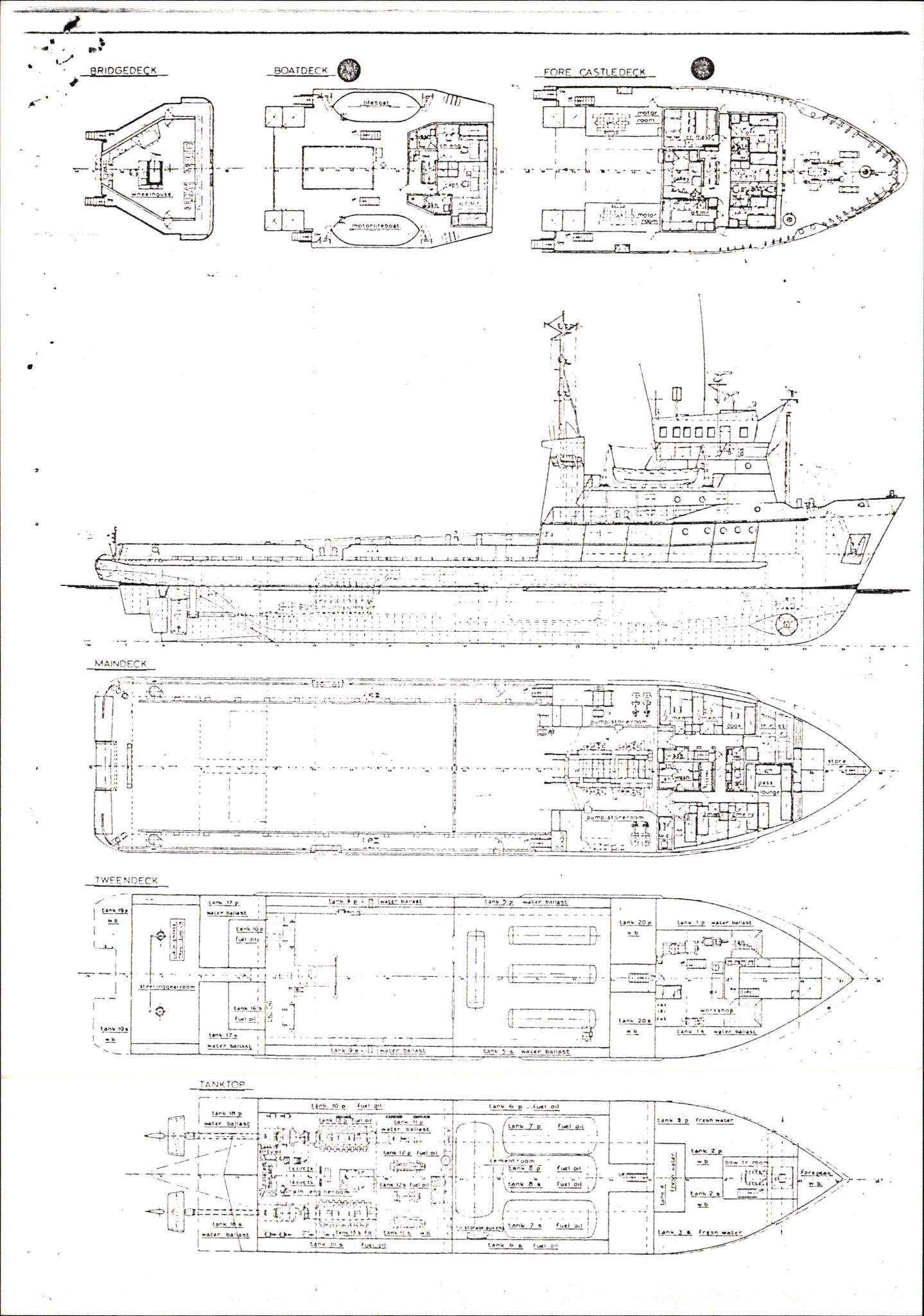 Pa 1503 - Stavanger Drilling AS, AV/SAST-A-101906/2/E/Eb/Eba/L0022: Alexander L. Kielland repair, 1979-1980