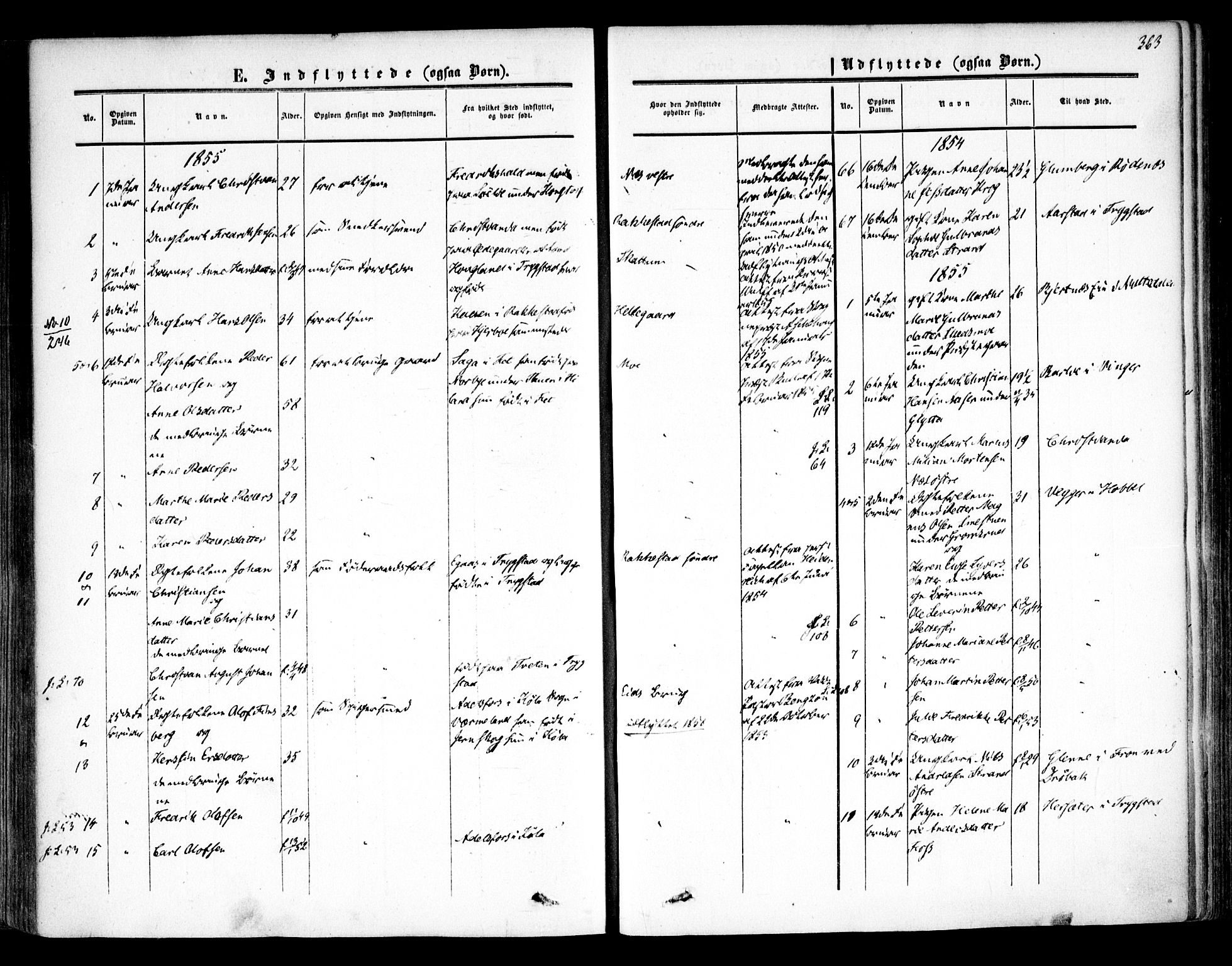 Høland prestekontor Kirkebøker, AV/SAO-A-10346a/F/Fa/L0010: Parish register (official) no. I 10, 1854-1861, p. 363