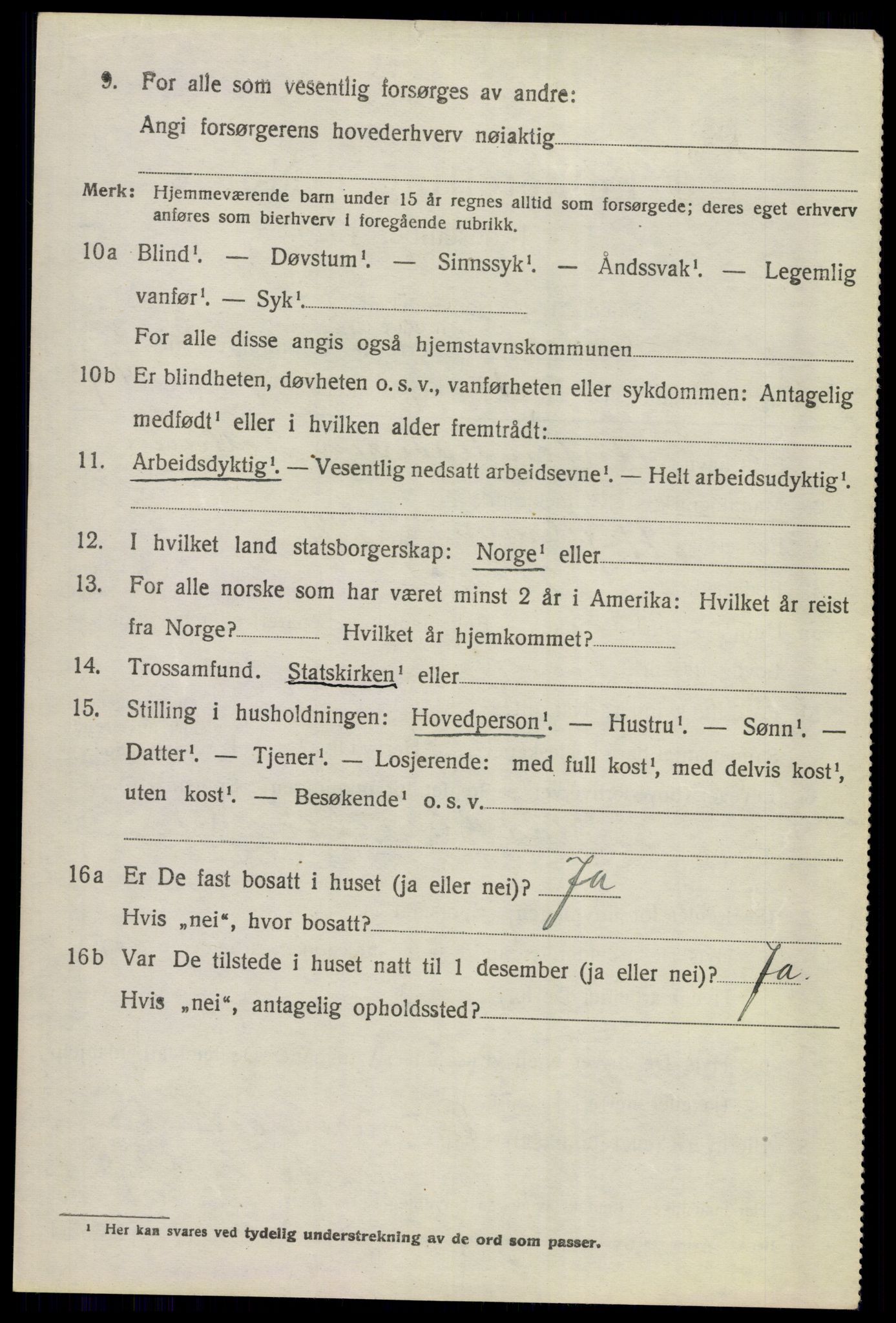 SAKO, 1920 census for Sigdal, 1920, p. 2771