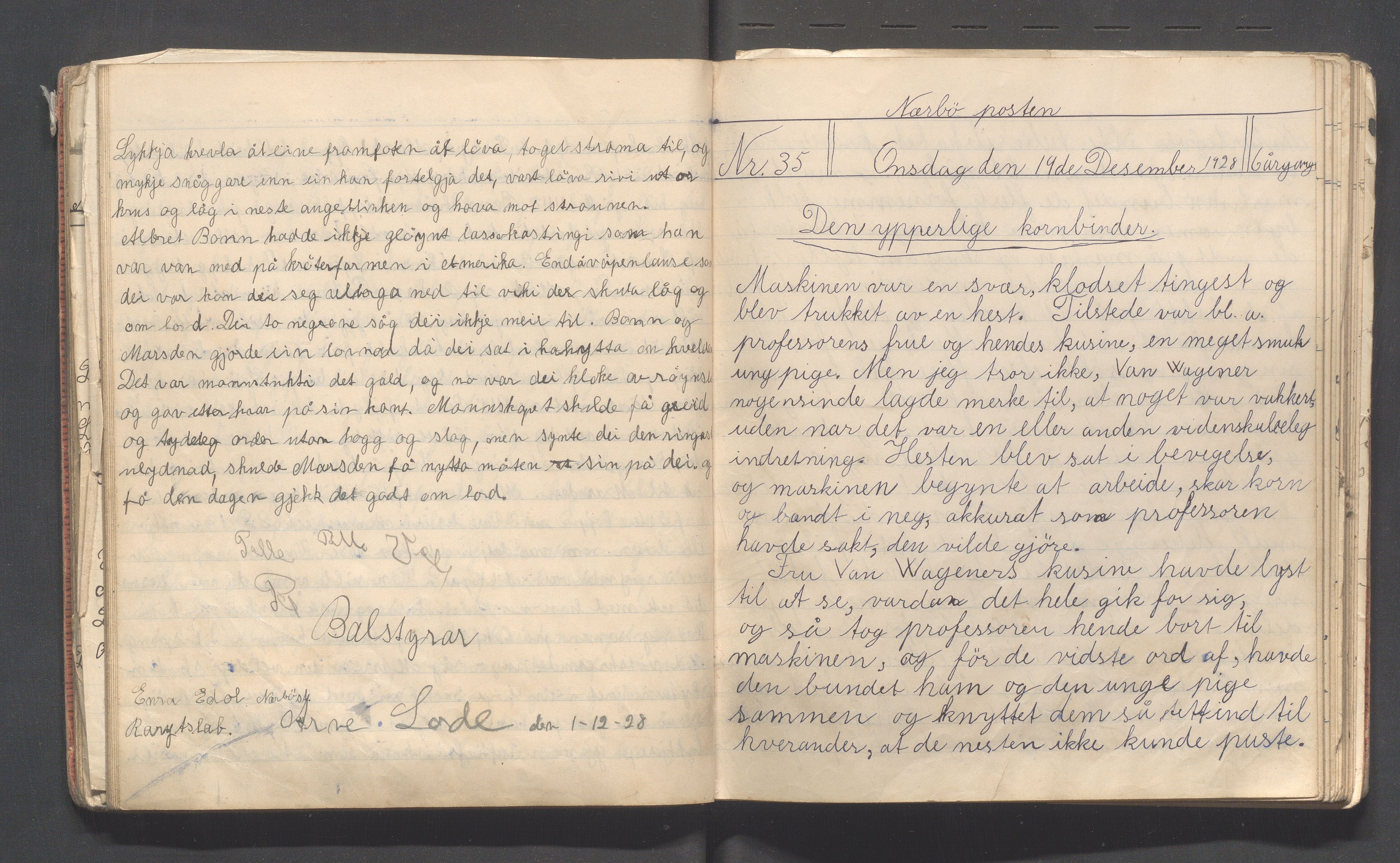 Hå kommune - PA 013 Barnelosje "Jadars Framtid" nr. 209, IKAR/K-102220/F/L0002: Nærbøposten, 1927-1930, p. 48