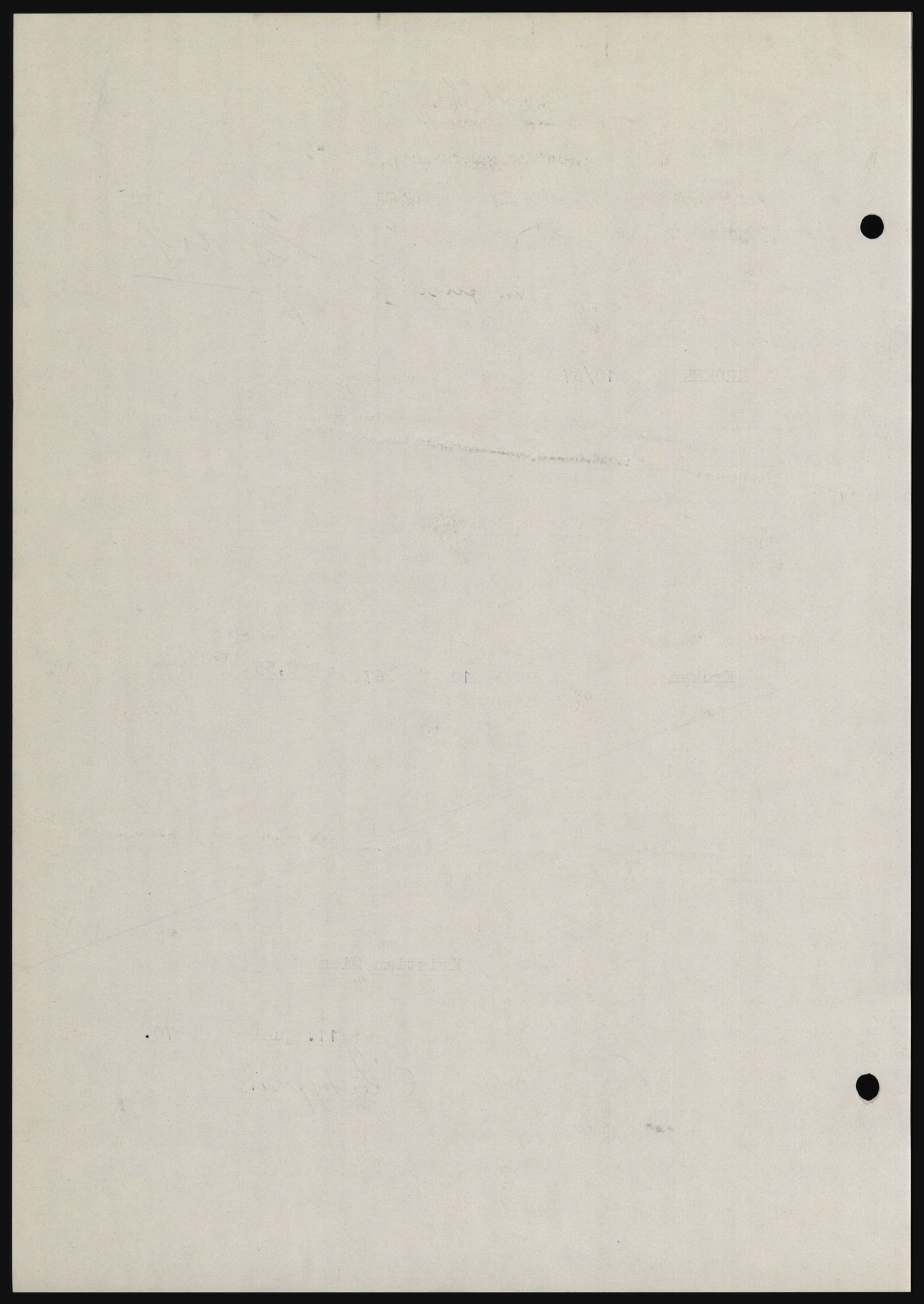 Nord-Hedmark sorenskriveri, SAH/TING-012/H/Hc/L0033: Mortgage book no. 33, 1970-1970, Diary no: : 3188/1970