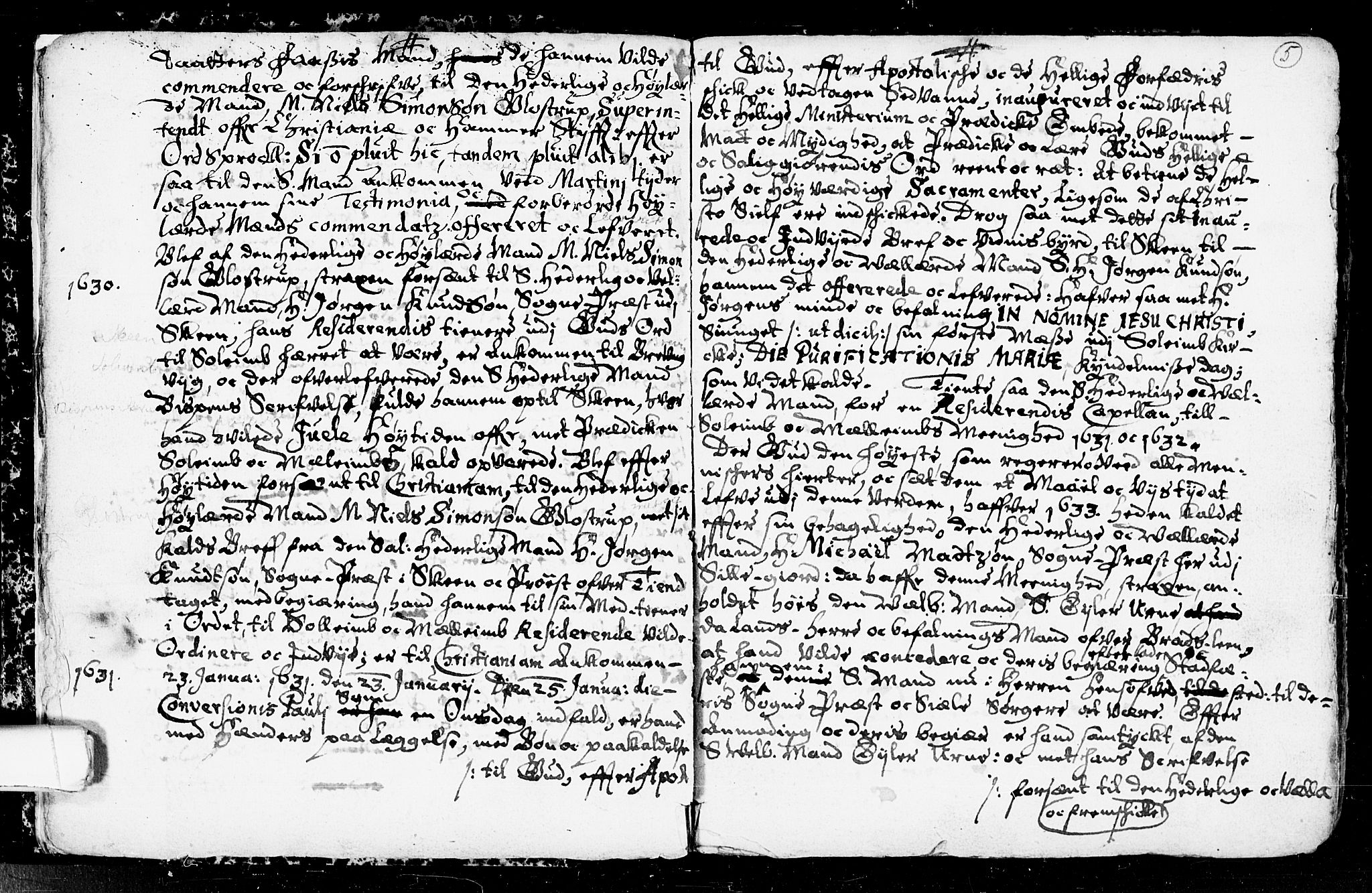 Seljord kirkebøker, SAKO/A-20/F/Fa/L0001: Parish register (official) no. I 1, 1654-1686, p. 5