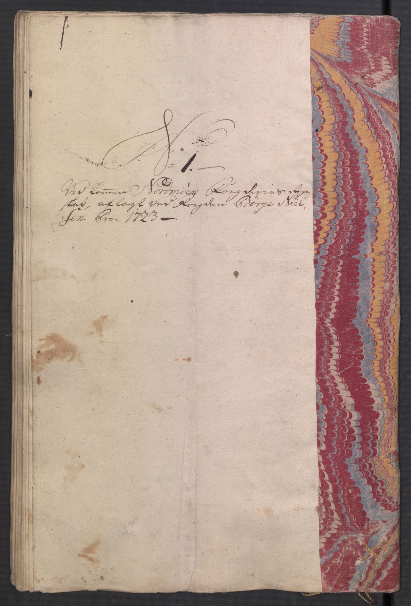 Rentekammeret inntil 1814, Reviderte regnskaper, Fogderegnskap, RA/EA-4092/R56/L3756: Fogderegnskap Nordmøre, 1723, p. 78