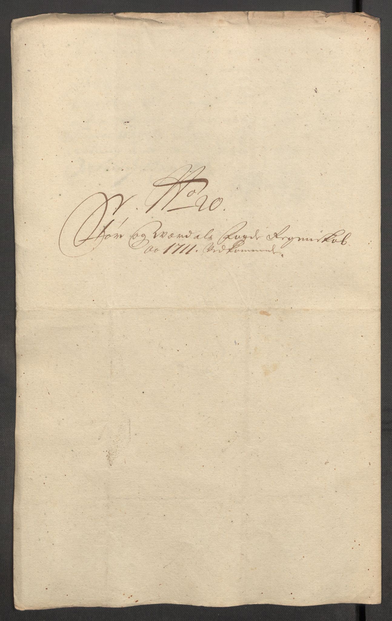 Rentekammeret inntil 1814, Reviderte regnskaper, Fogderegnskap, AV/RA-EA-4092/R62/L4201: Fogderegnskap Stjørdal og Verdal, 1711, p. 494