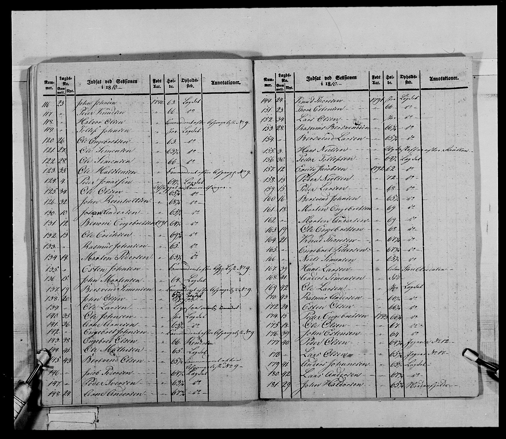 Generalitets- og kommissariatskollegiet, Det kongelige norske kommissariatskollegium, AV/RA-EA-5420/E/Eh/L0027: Skiløperkompaniene, 1812-1832, p. 614