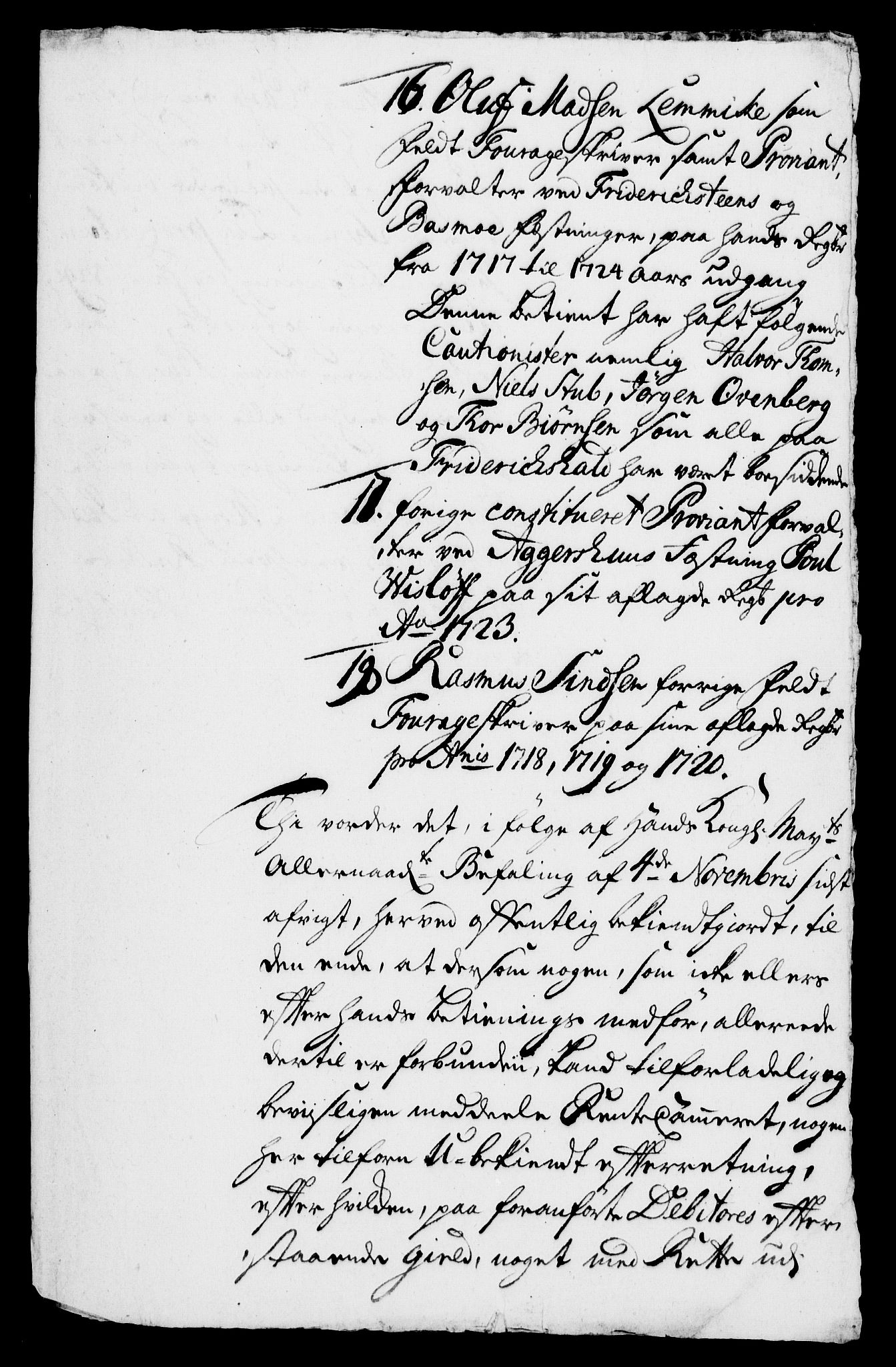 Rentekammeret, Kammerkanselliet, RA/EA-3111/G/Gg/Ggb/L0054: Dokumenter til en i ekspedisjonsprotokollen ikke innført plakat 4.1.1742 (merket RK 53.22), 1741-1742, p. 4