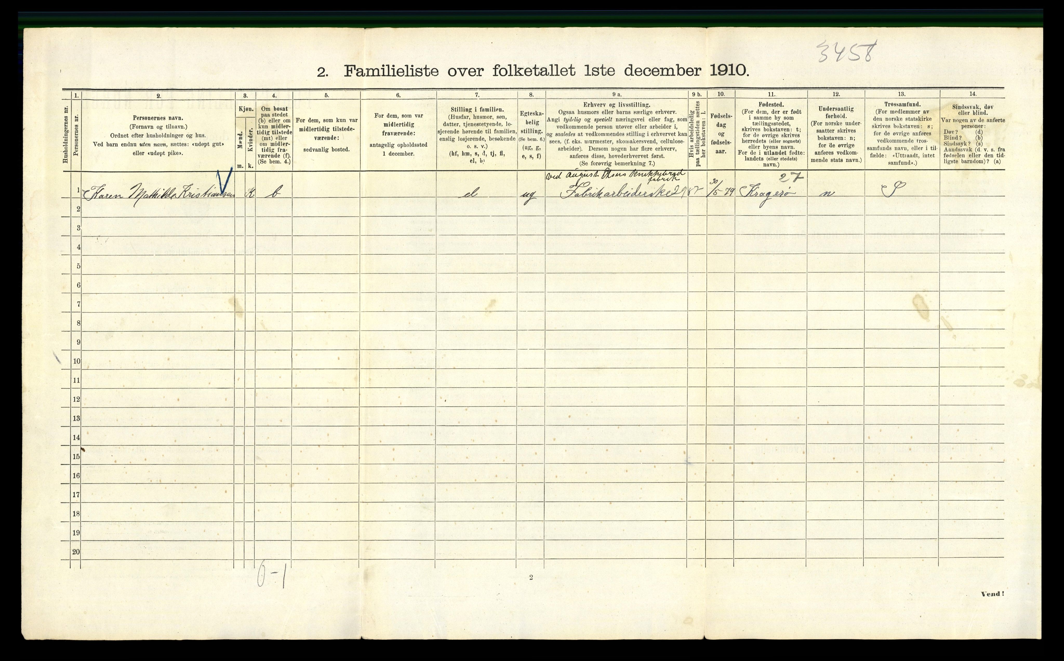 RA, 1910 census for Kristiania, 1910, p. 103202