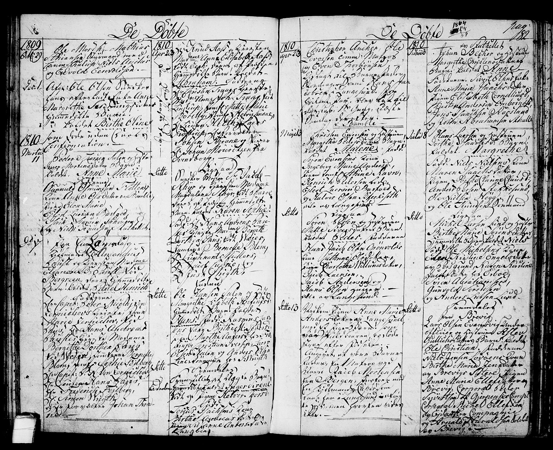 Langesund kirkebøker, SAKO/A-280/G/Ga/L0002: Parish register (copy) no. 2, 1801-1815, p. 82