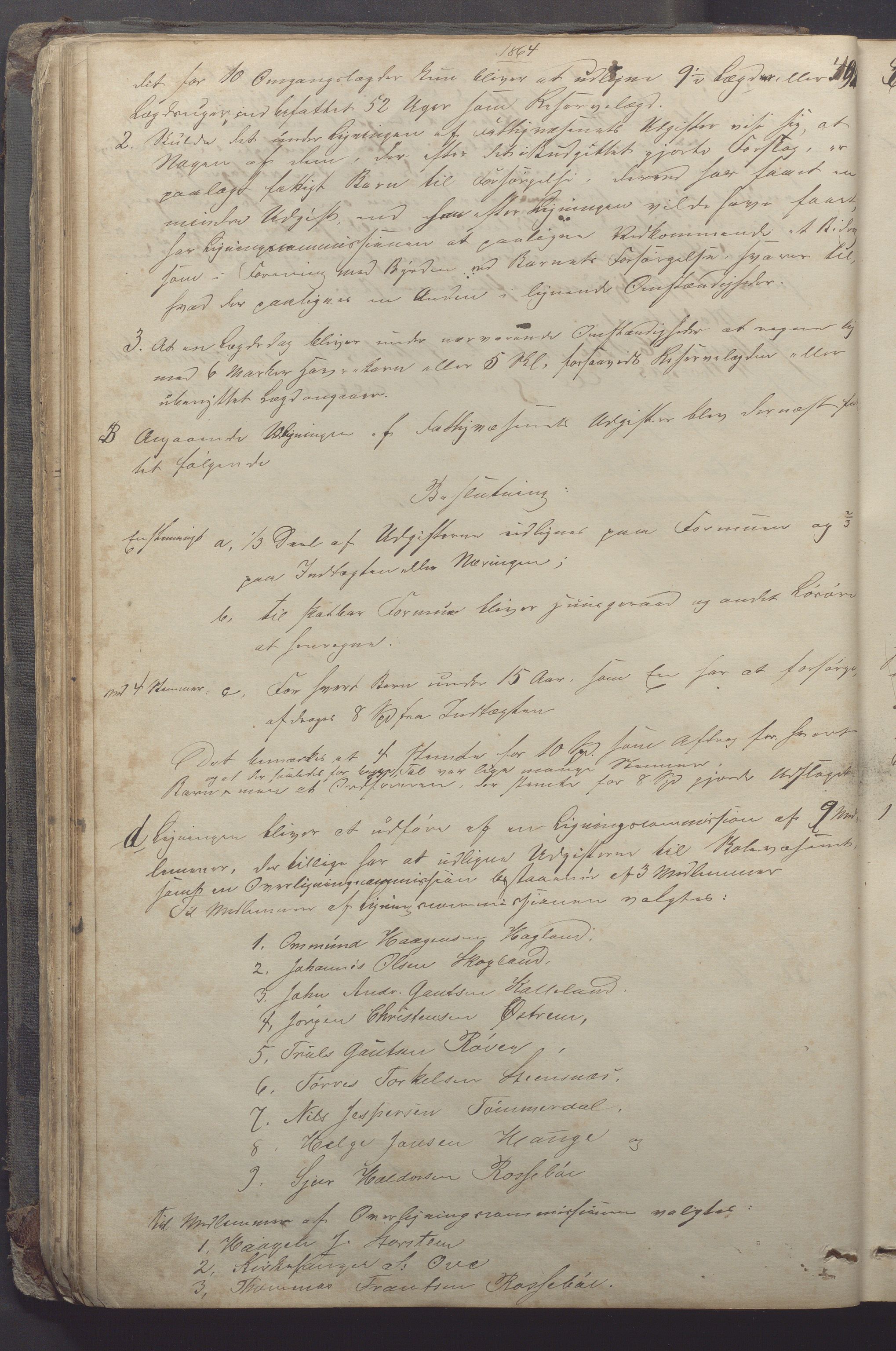 Torvastad kommune - Formannskapet, IKAR/K-101331/A/L0003: Forhandlingsprotokoll, 1861-1890, p. 34b
