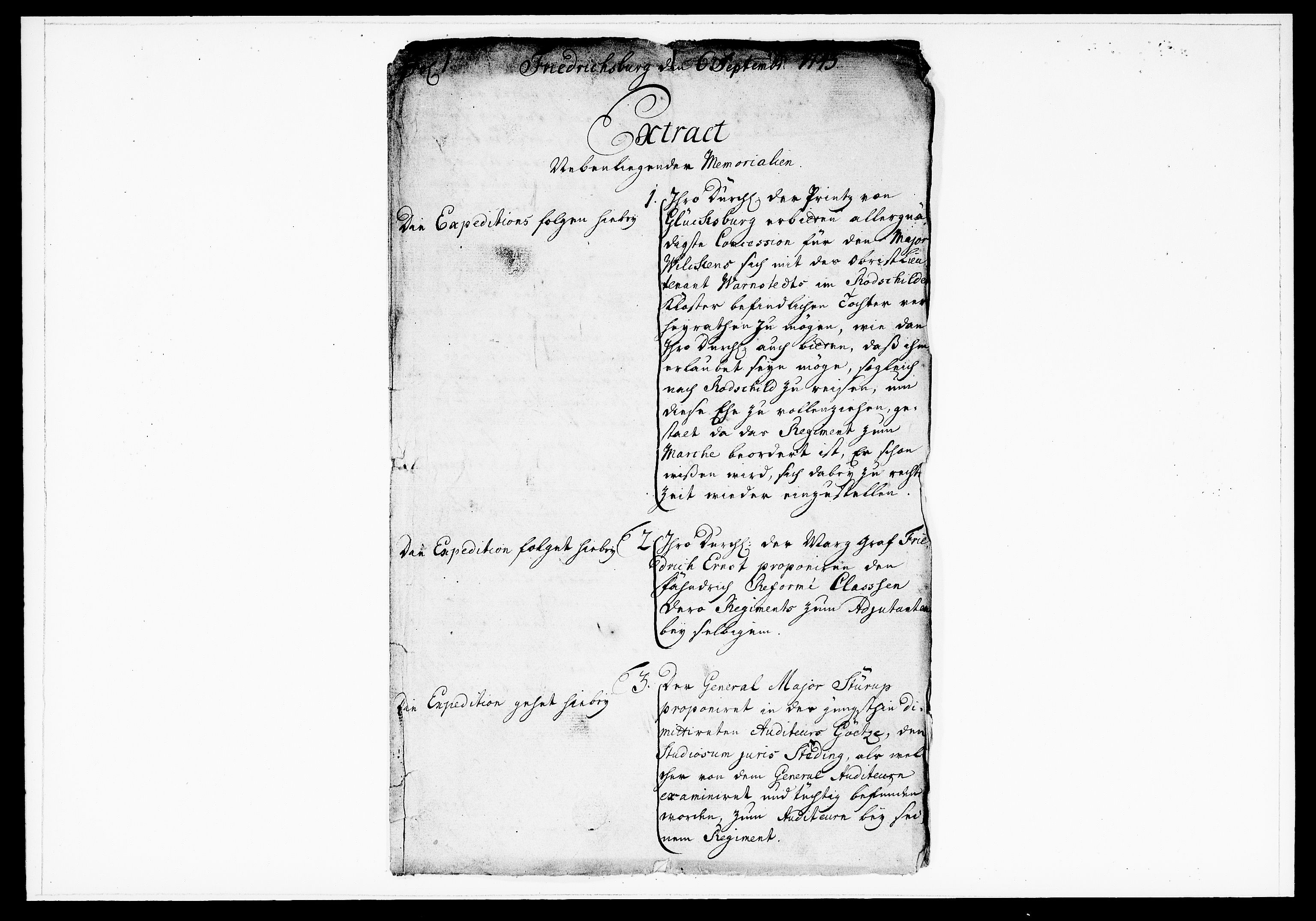 Krigskollegiet, Krigskancelliet, DRA/A-0006/-/1176-1181: Refererede sager, 1743, p. 382