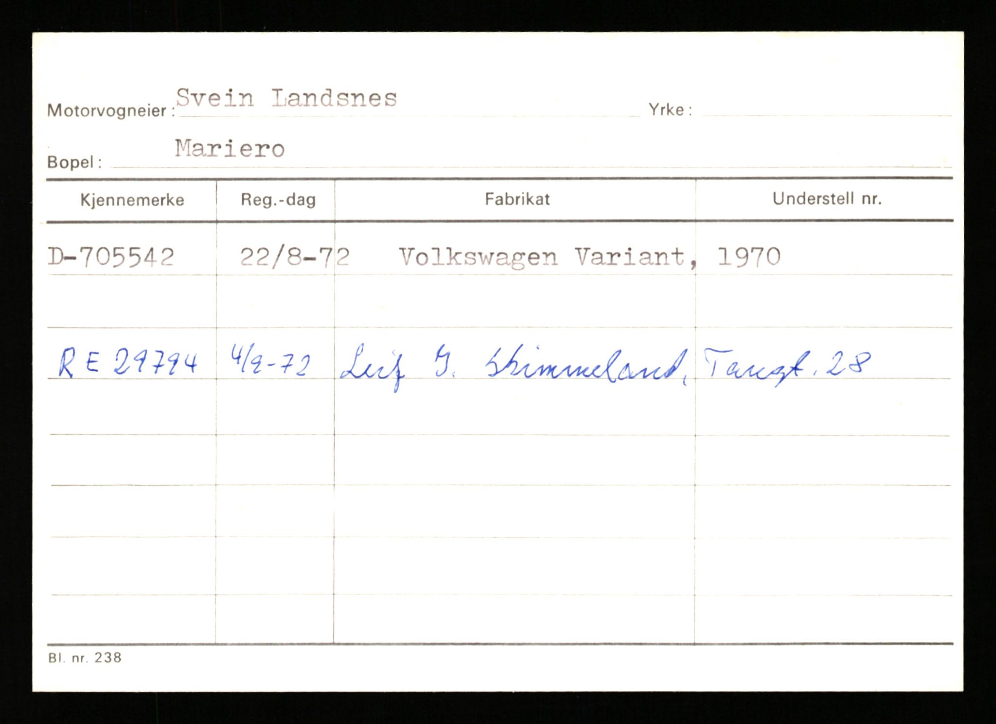 Stavanger trafikkstasjon, AV/SAST-A-101942/0/G/L0012: Registreringsnummer: 363571 - 800000, 1930-1971, p. 2394