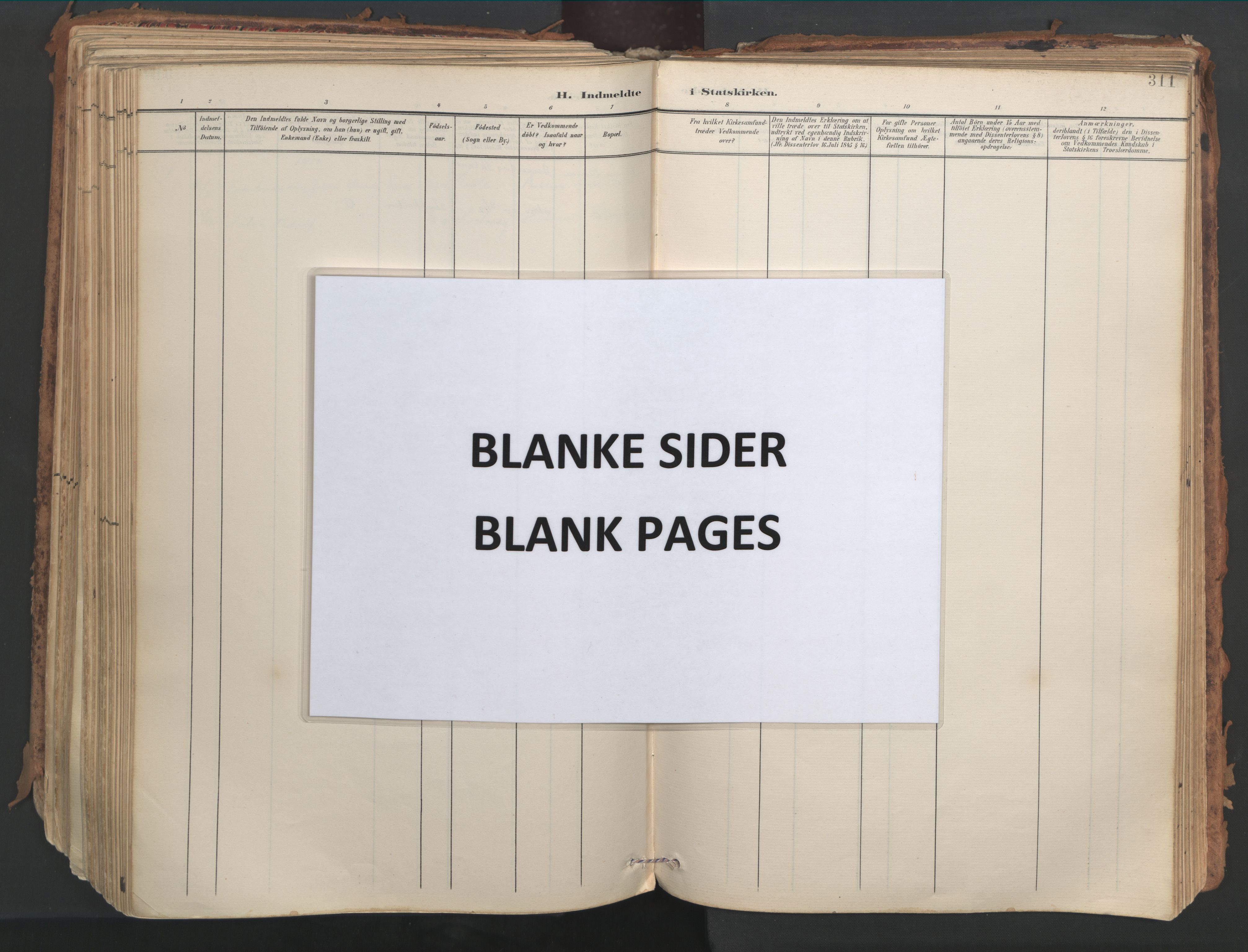 Ministerialprotokoller, klokkerbøker og fødselsregistre - Nordland, AV/SAT-A-1459/882/L1180: Parish register (official) no. 882A02, 1897-1913, p. 311