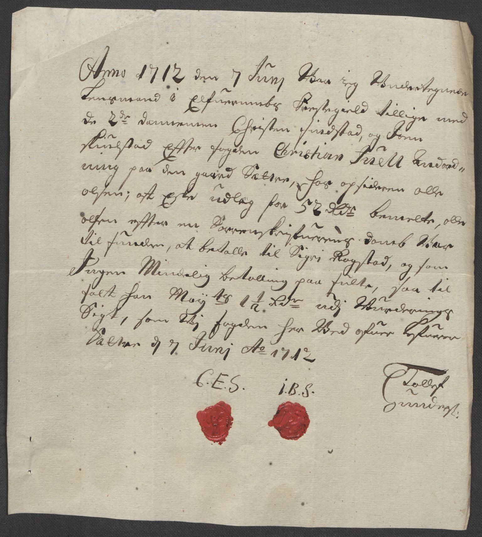 Rentekammeret inntil 1814, Reviderte regnskaper, Fogderegnskap, AV/RA-EA-4092/R13/L0849: Fogderegnskap Solør, Odal og Østerdal, 1712, p. 286