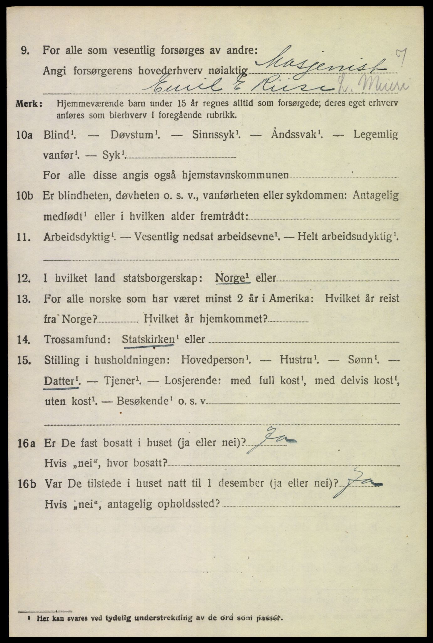 SAH, 1920 census for Løten, 1920, p. 11858