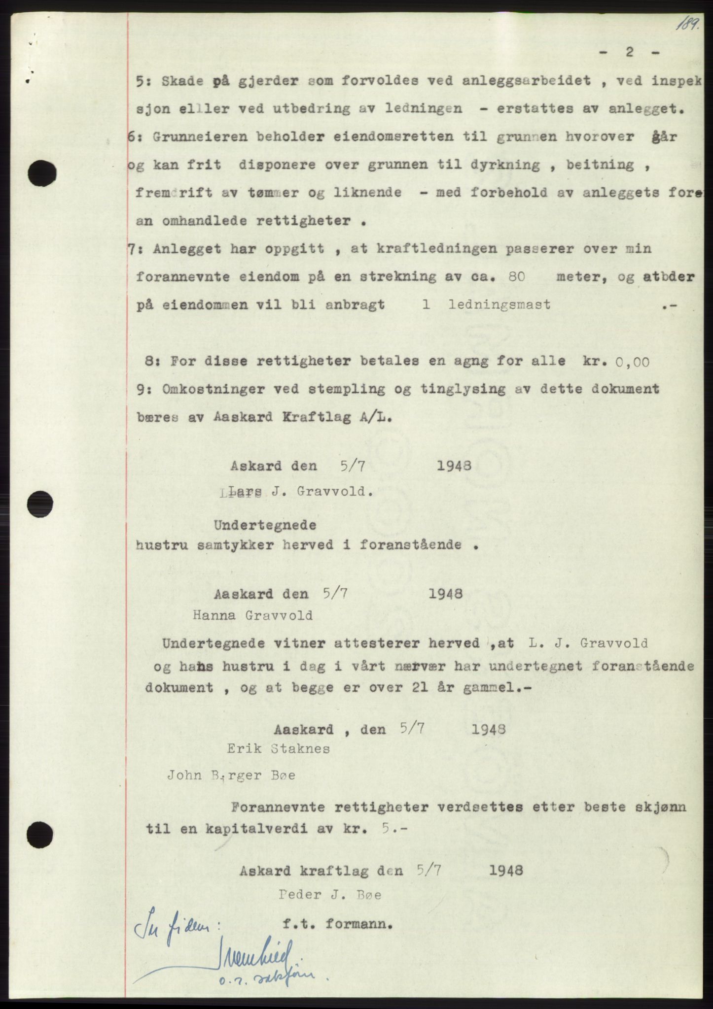 Nordmøre sorenskriveri, AV/SAT-A-4132/1/2/2Ca: Mortgage book no. B101, 1949-1949, Diary no: : 1151/1949