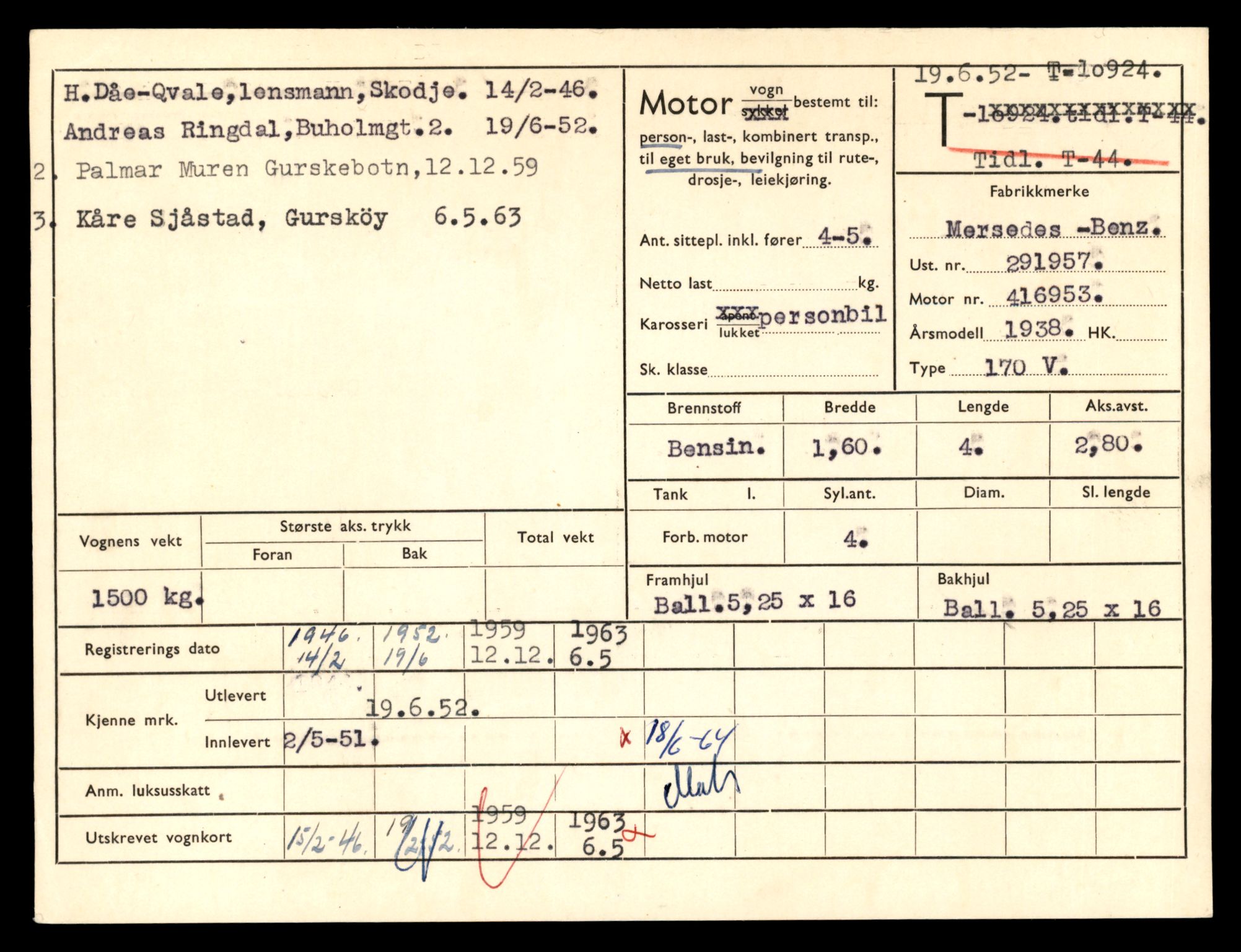 Møre og Romsdal vegkontor - Ålesund trafikkstasjon, AV/SAT-A-4099/F/Fe/L0024: Registreringskort for kjøretøy T 10810 - T 10930, 1927-1998, p. 2918