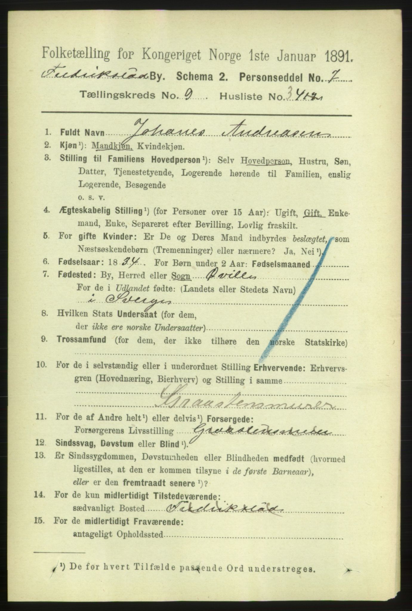 RA, 1891 census for 0103 Fredrikstad, 1891, p. 10770