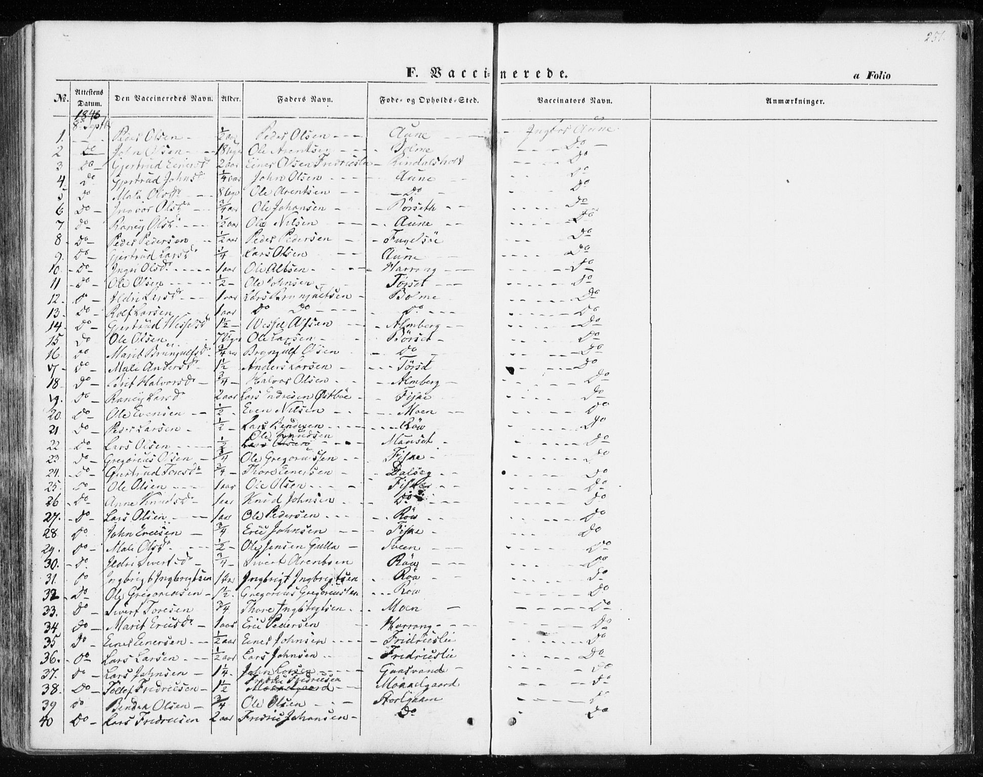 Ministerialprotokoller, klokkerbøker og fødselsregistre - Møre og Romsdal, AV/SAT-A-1454/595/L1043: Parish register (official) no. 595A05, 1843-1851, p. 251