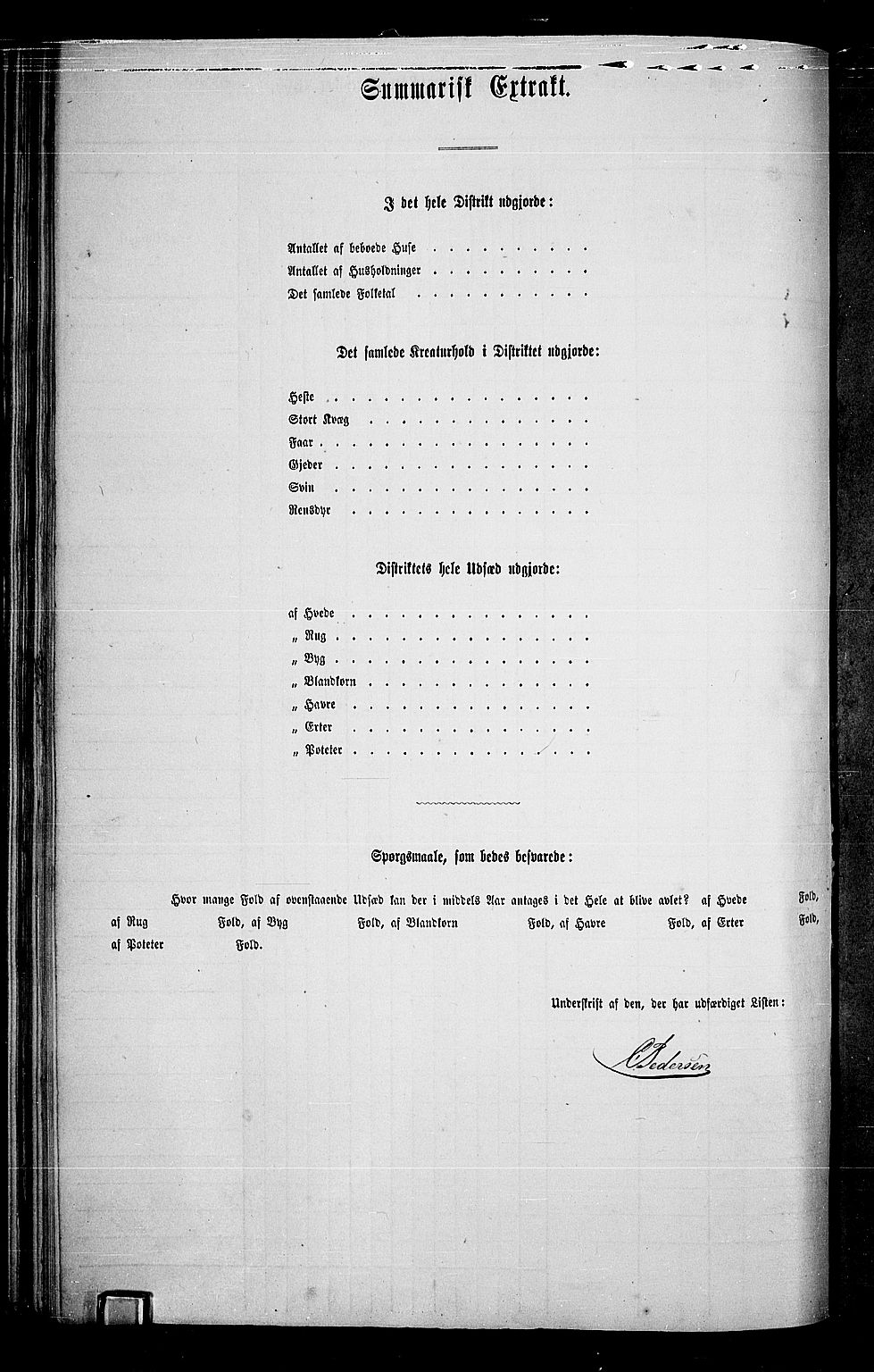 RA, 1865 census for Eiker, 1865, p. 53