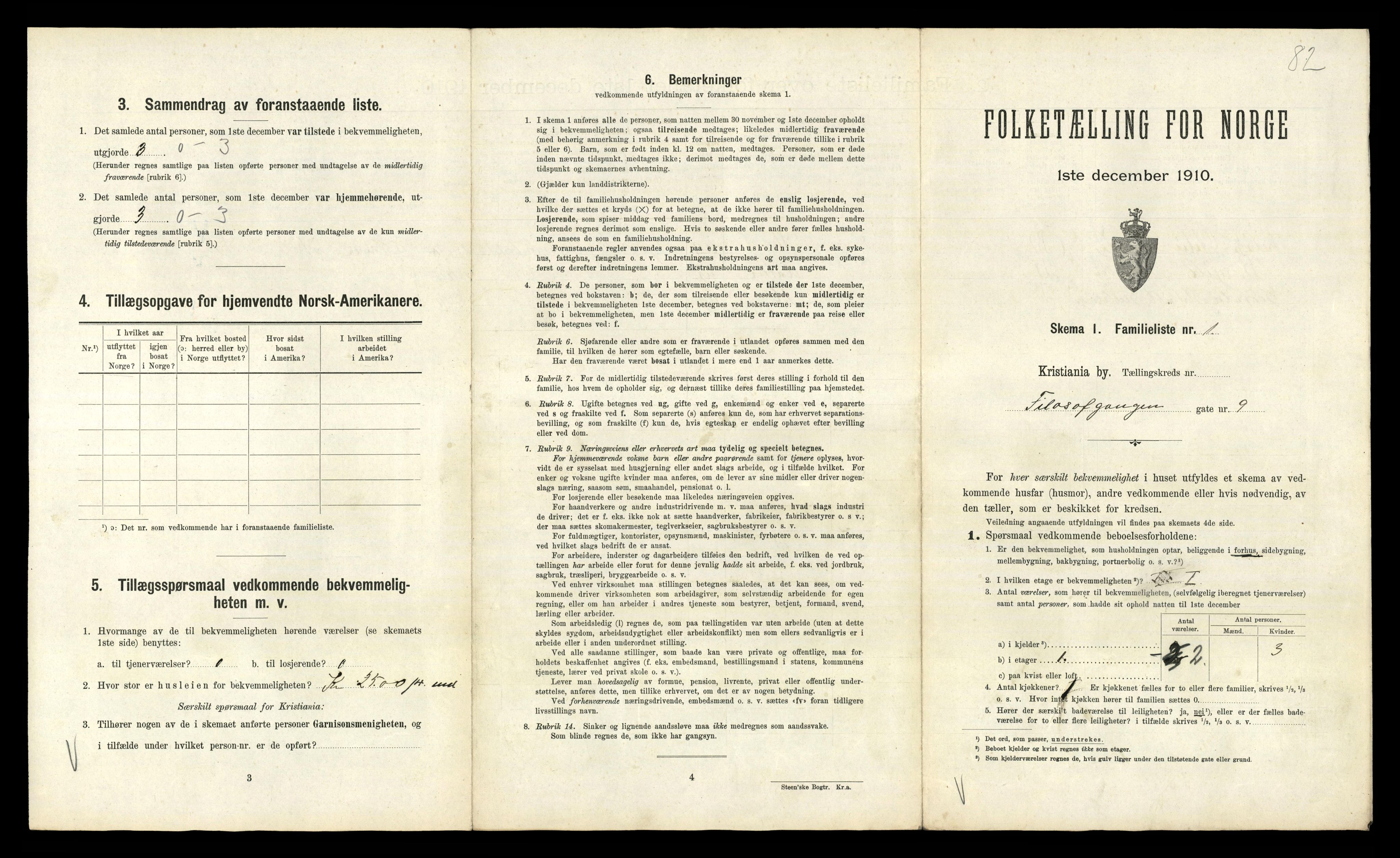 RA, 1910 census for Kristiania, 1910, p. 23805