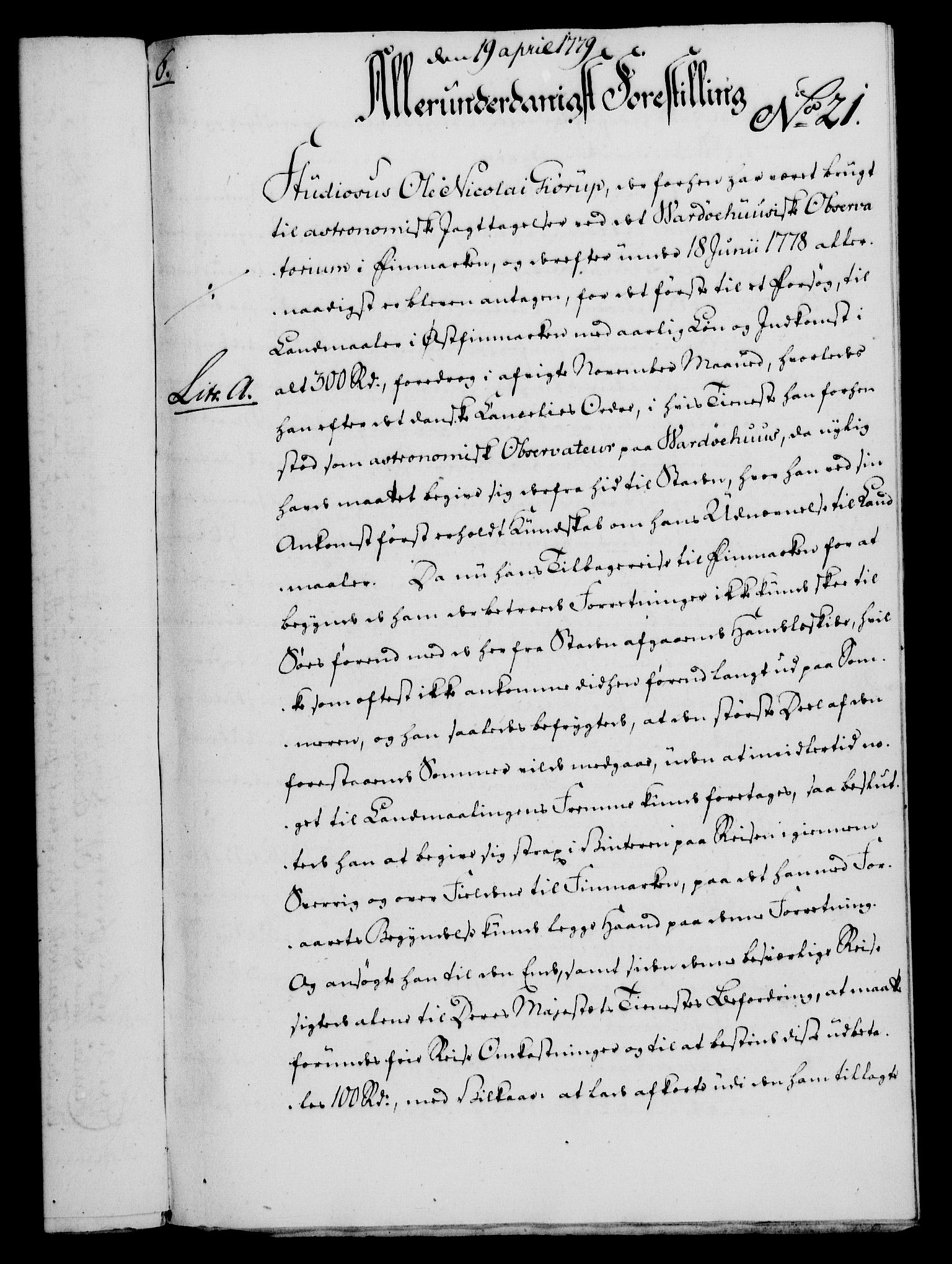 Rentekammeret, Kammerkanselliet, RA/EA-3111/G/Gf/Gfa/L0061: Norsk relasjons- og resolusjonsprotokoll (merket RK 52.61), 1779, p. 176