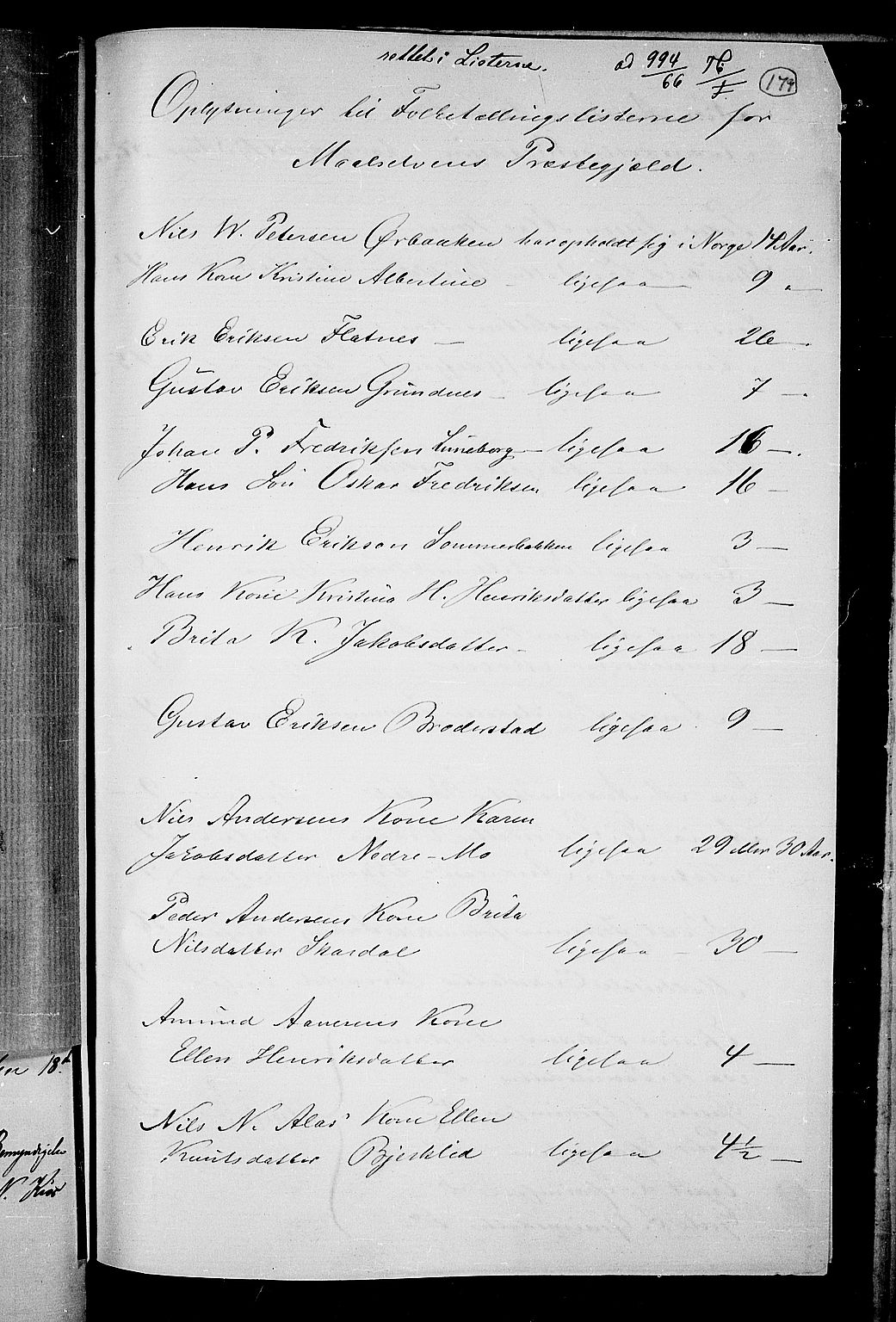 RA, 1865 census for Målselv, 1865, p. 12