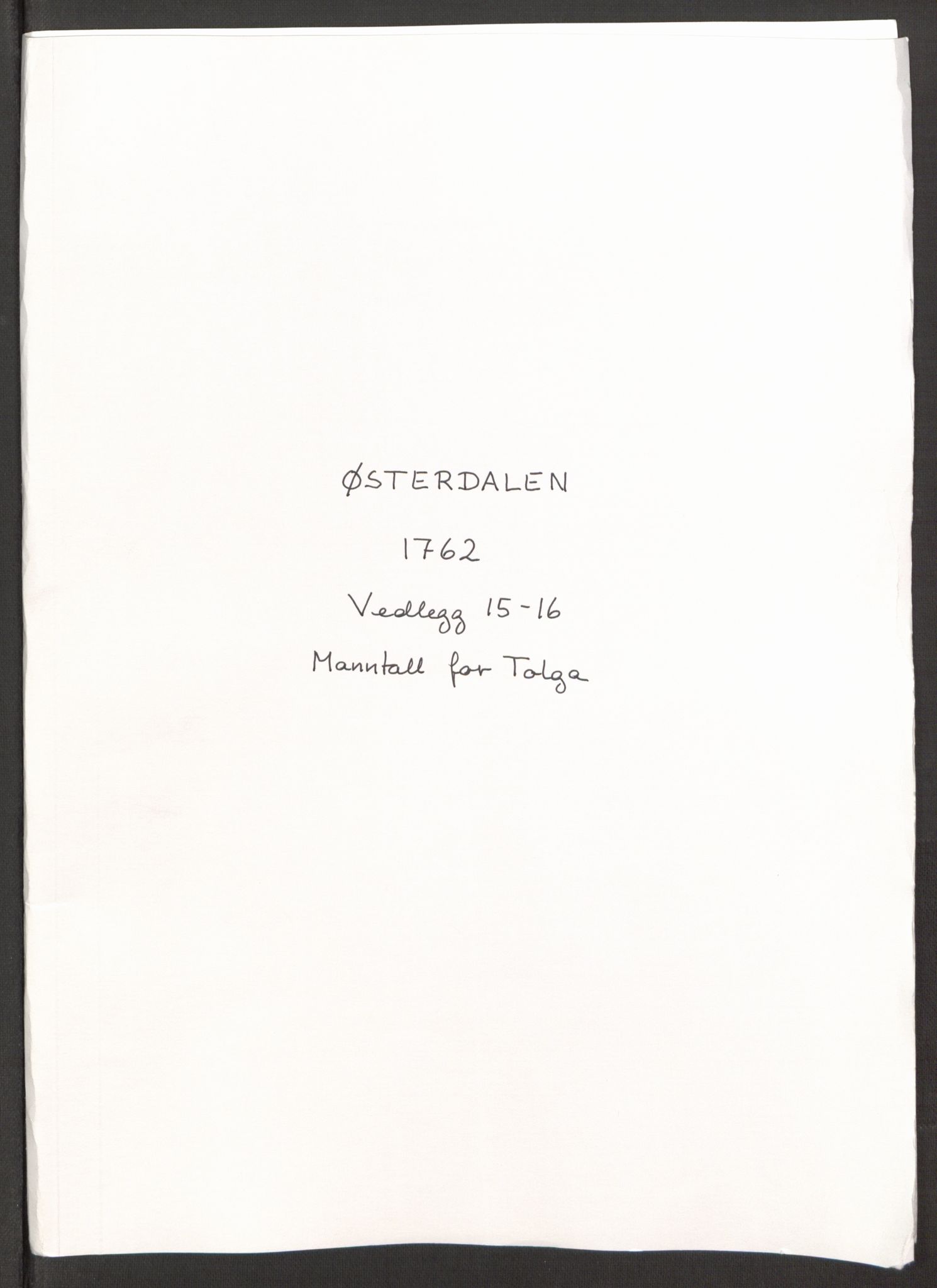 Rentekammeret inntil 1814, Reviderte regnskaper, Fogderegnskap, RA/EA-4092/R15/L1014: Ekstraskatten Østerdal, 1762-1764, p. 402