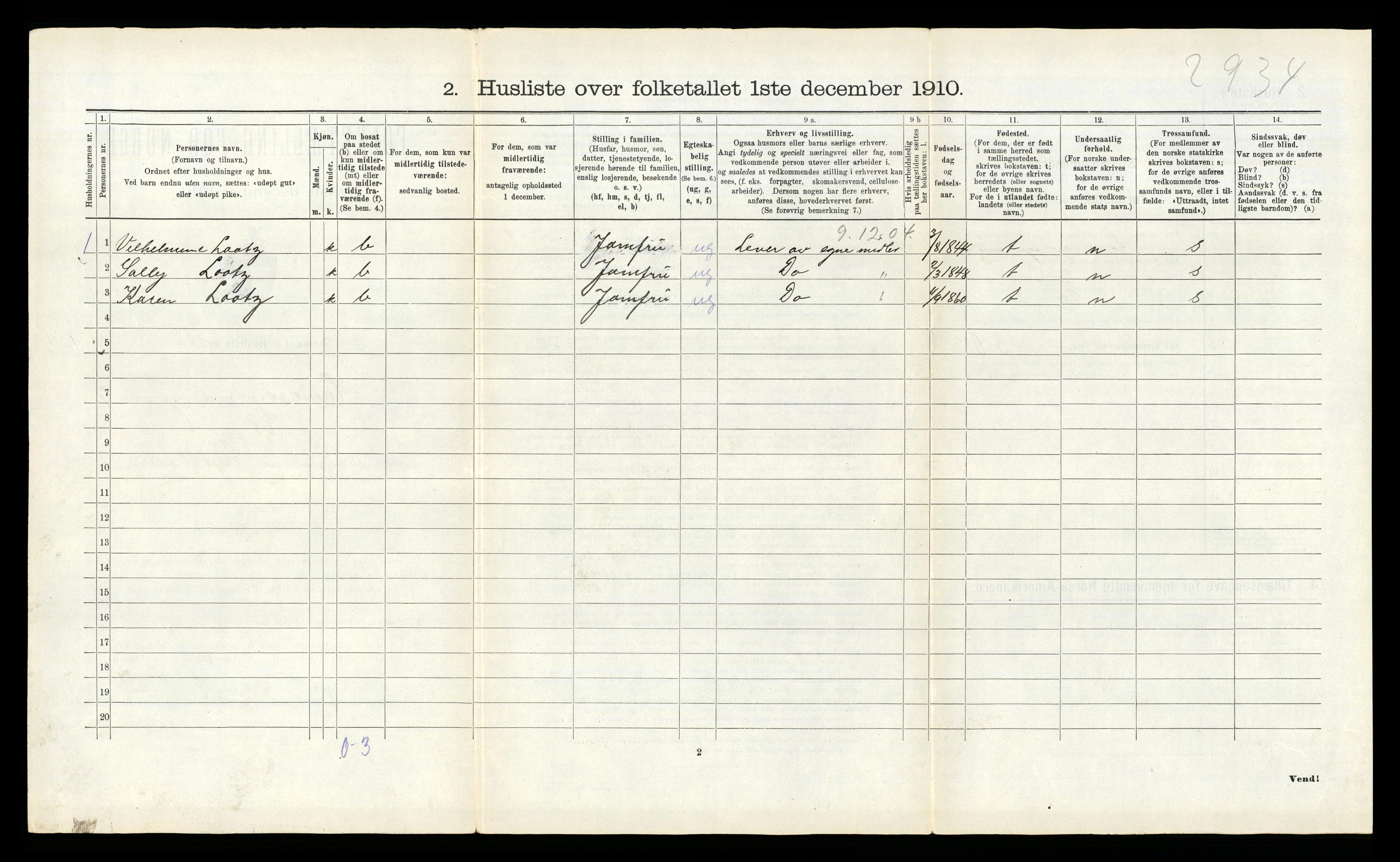 RA, 1910 census for Hamarøy, 1910, p. 827