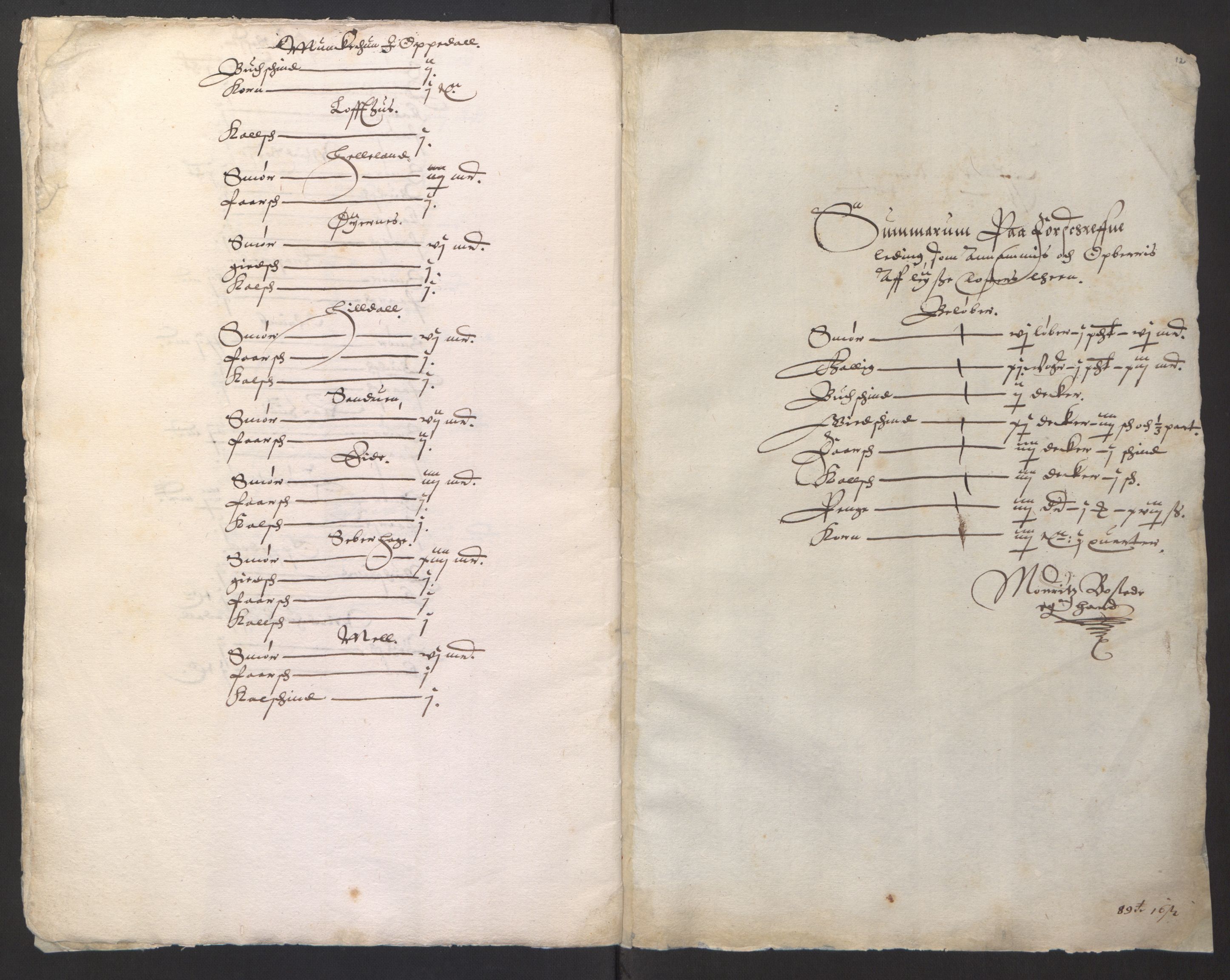 Stattholderembetet 1572-1771, AV/RA-EA-2870/Ek/L0003/0001: Jordebøker til utlikning av garnisonsskatt 1624-1626: / Jordebøker for Bergenhus len, 1624-1625, p. 68