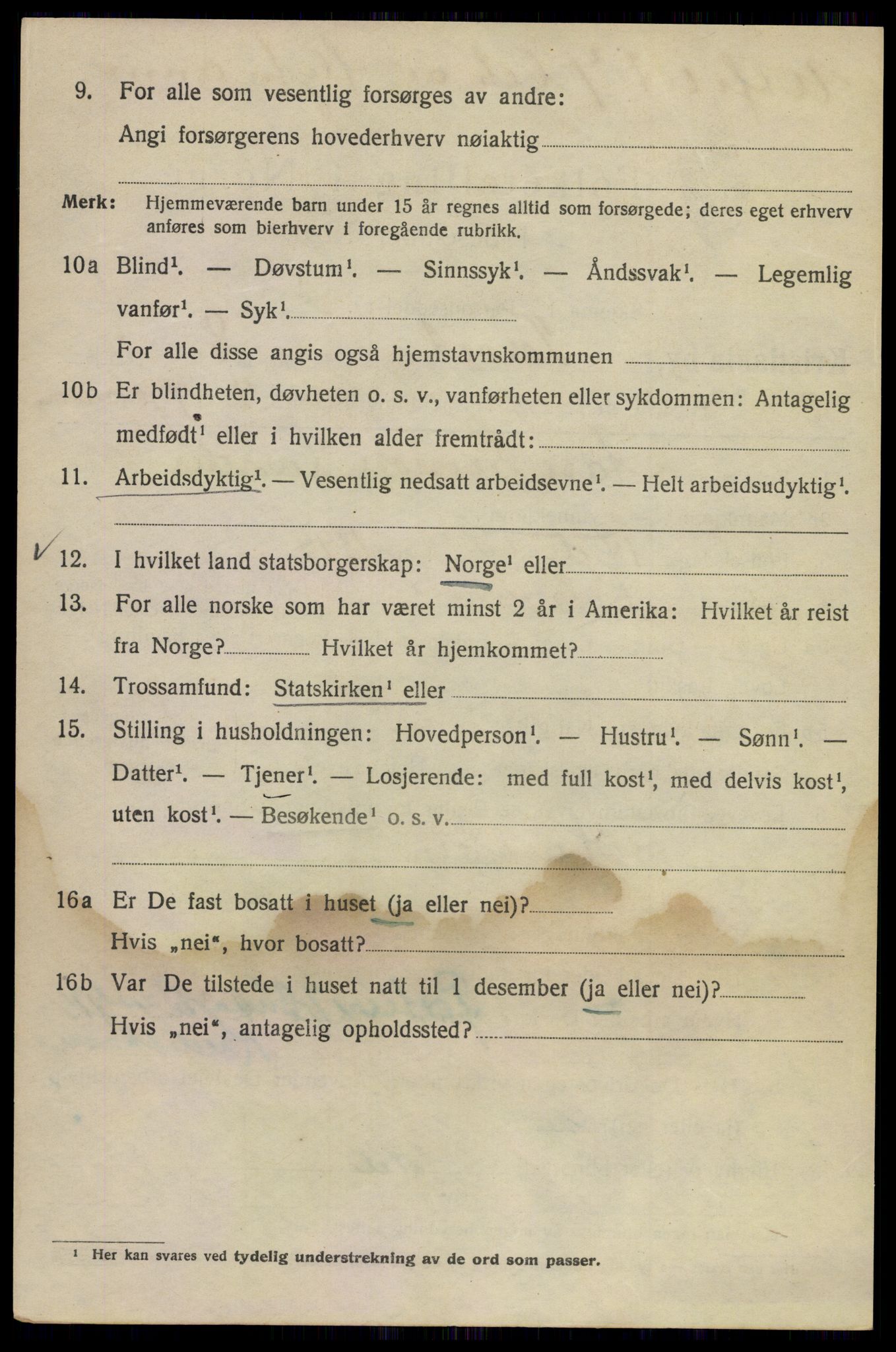 SAO, 1920 census for Kristiania, 1920, p. 593854